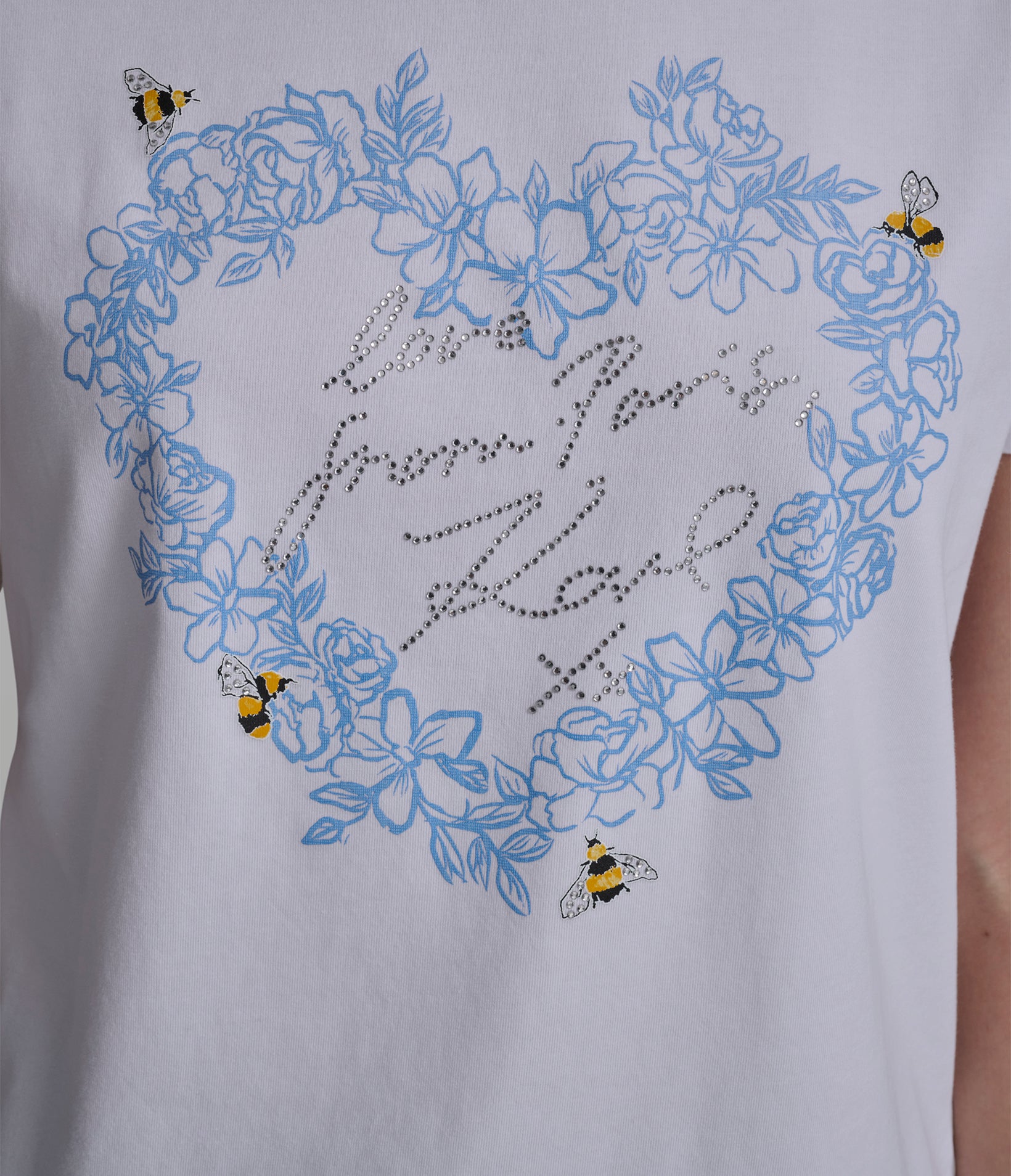FLORAL HEART LOGO TEE VIEW 7 | New Women's Clothing FLORAL HEART LOGO TEE VIEW 7 | New Women's Clothing