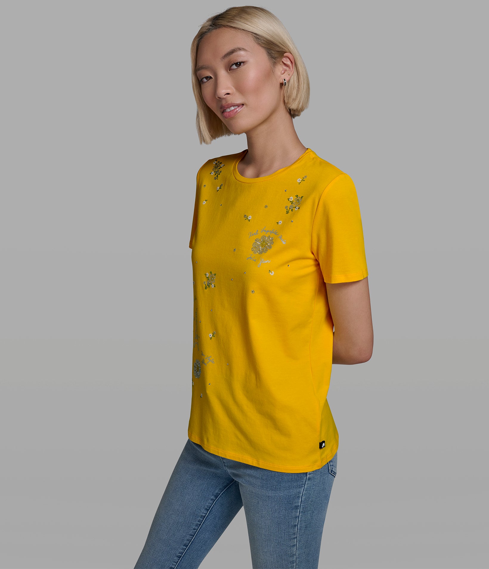 EMBELLISHED WHIMSY TEE VIEW 3 | Women's Clothing EMBELLISHED WHIMSY TEE VIEW 3 | Women's Clothing