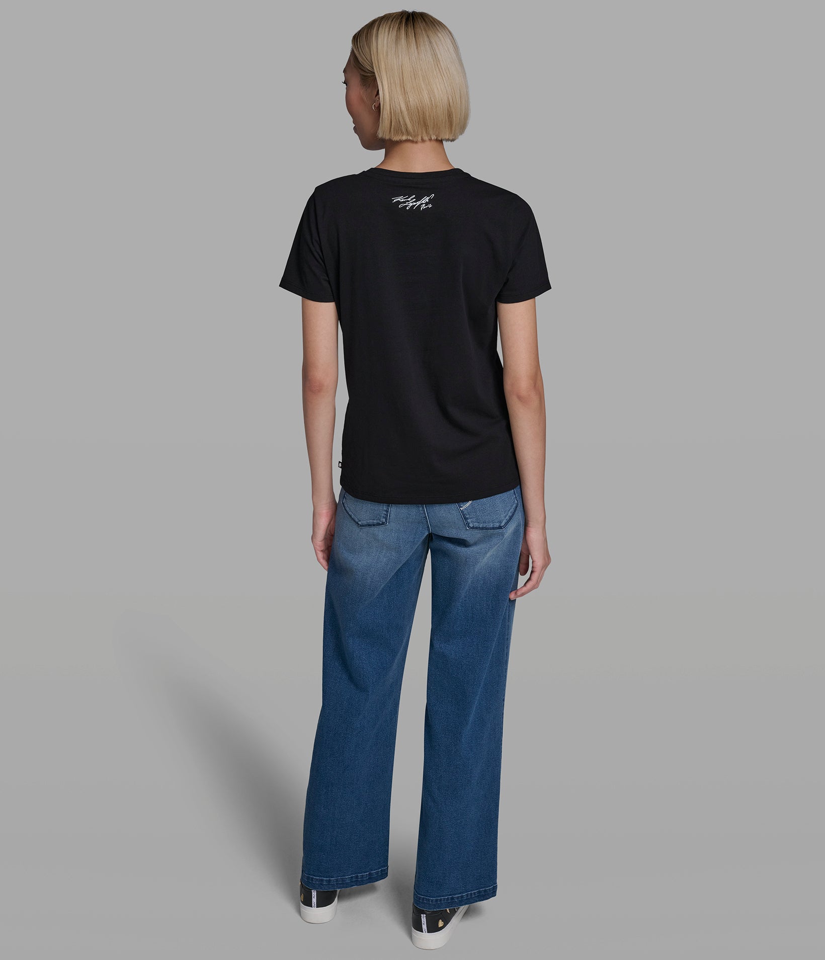 EMBELLISHED SKETCH LOGO TEE VIEW 5 EMBELLISHED SKETCH LOGO TEE VIEW 5