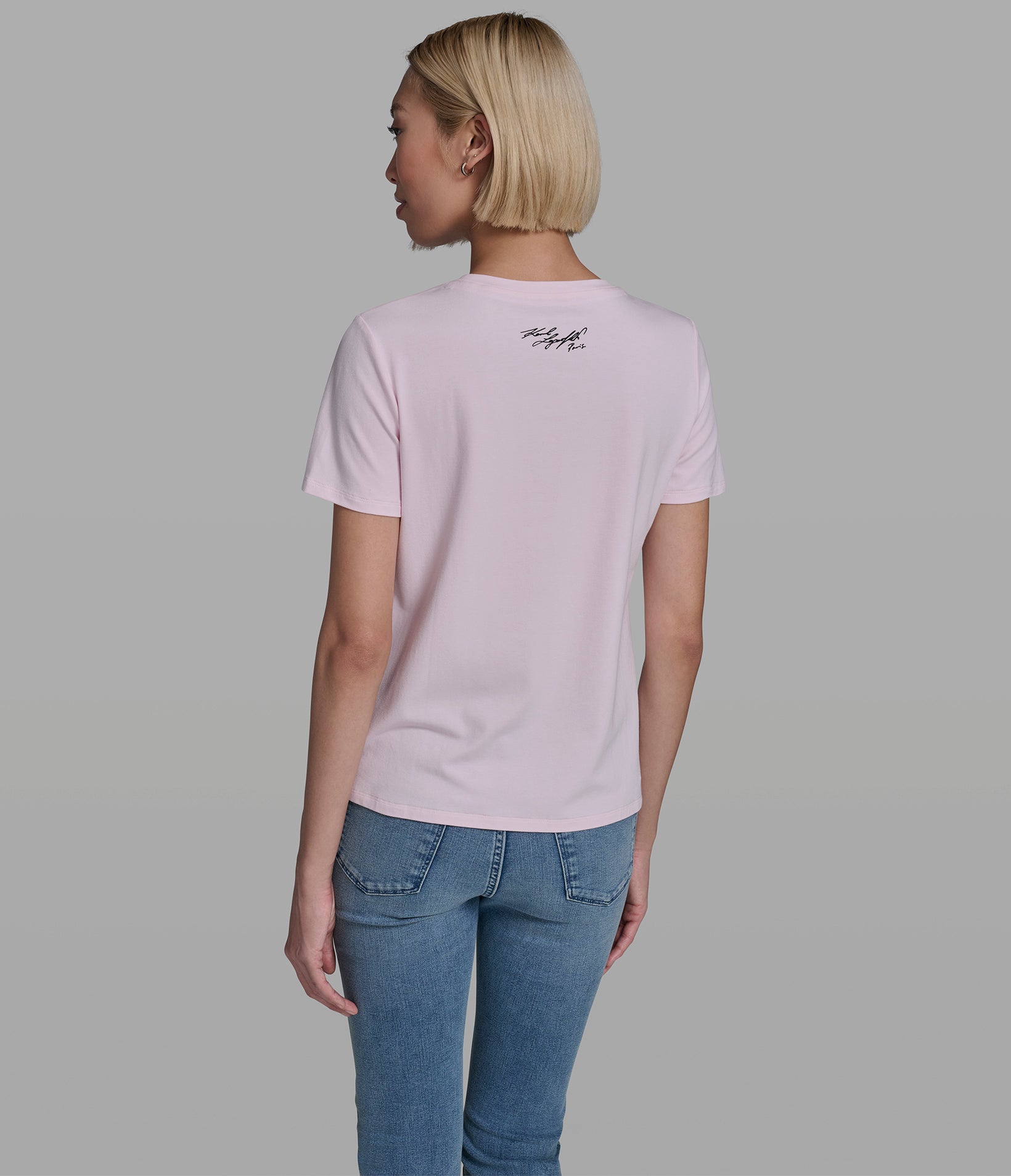 EMBELLISHED SKETCH LOGO TEE View 2 | Products EMBELLISHED SKETCH LOGO TEE View 2 | Products