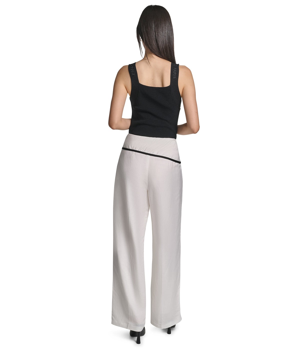 LINEN PANT WITH FRONT TIE VIEW 6 LINEN PANT WITH FRONT TIE VIEW 6