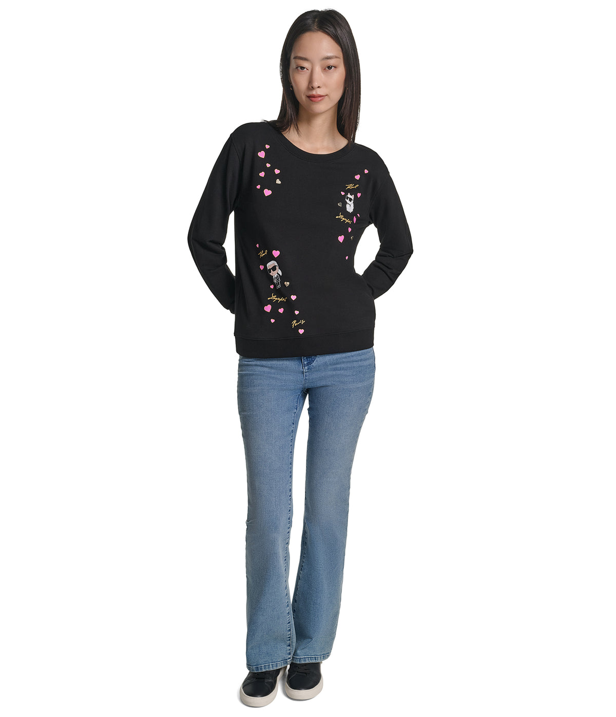 CATE PINS SWEATSHIRT VIEW 4 CATE PINS SWEATSHIRT VIEW 4