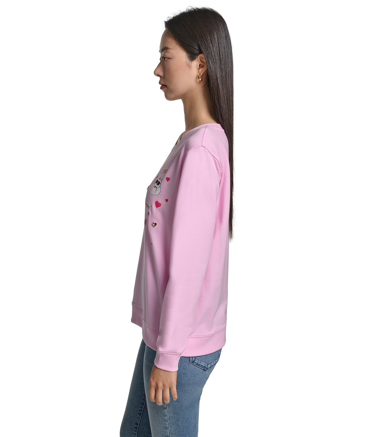 CATE PINS SWEATSHIRT VIEW 4 CATE PINS SWEATSHIRT VIEW 4