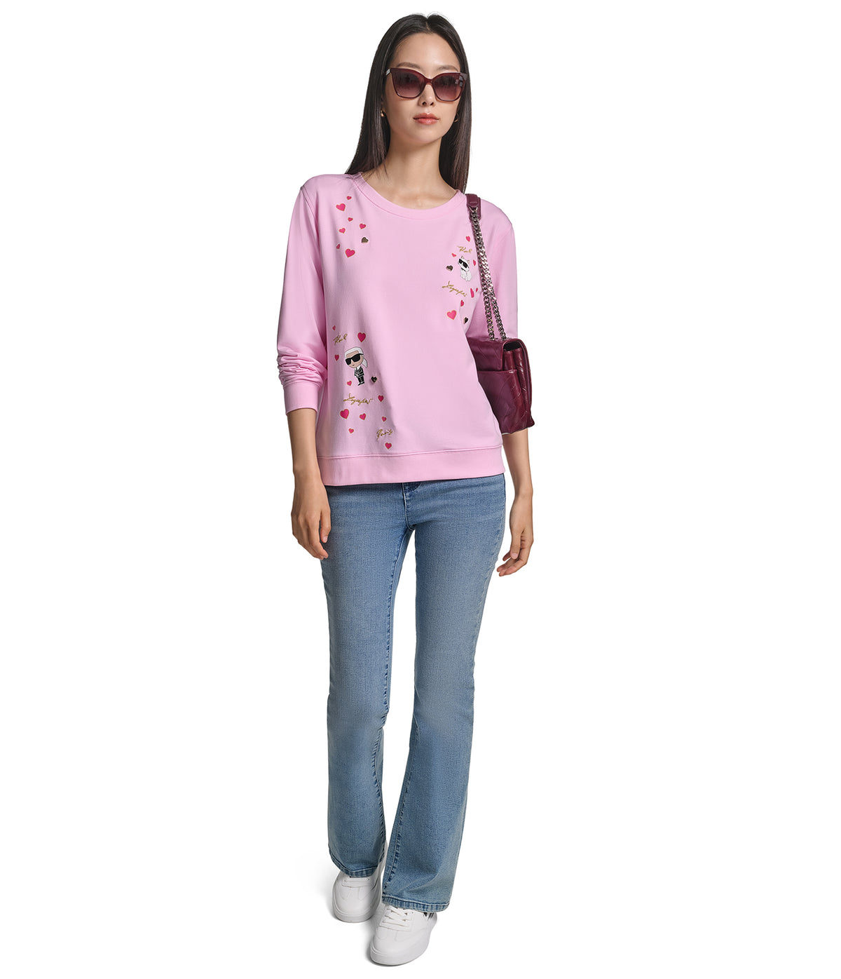 CATE PINS SWEATSHIRT VIEW 1 CATE PINS SWEATSHIRT VIEW 1
