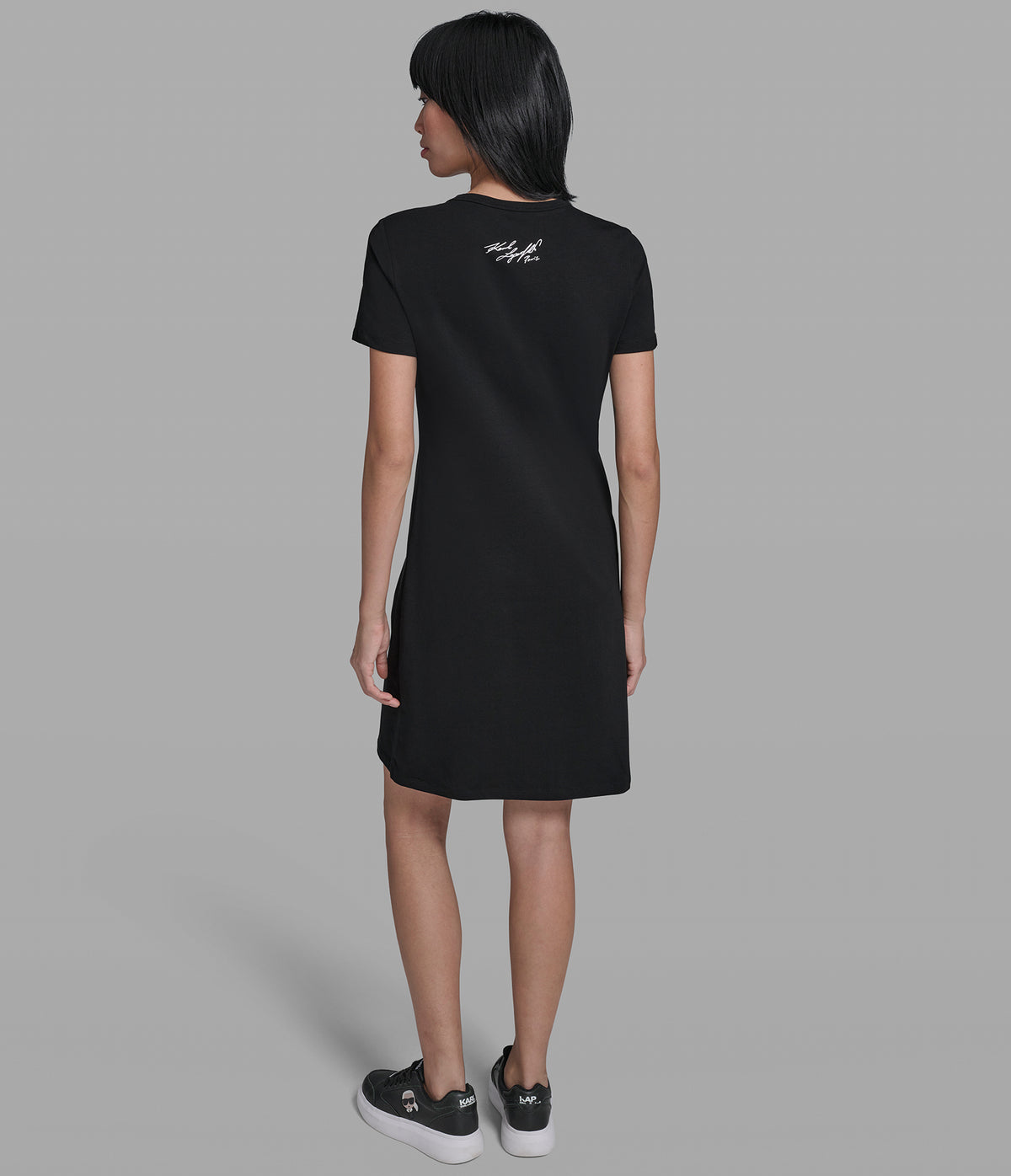 Women's Duo T-Shirt Dress | Black