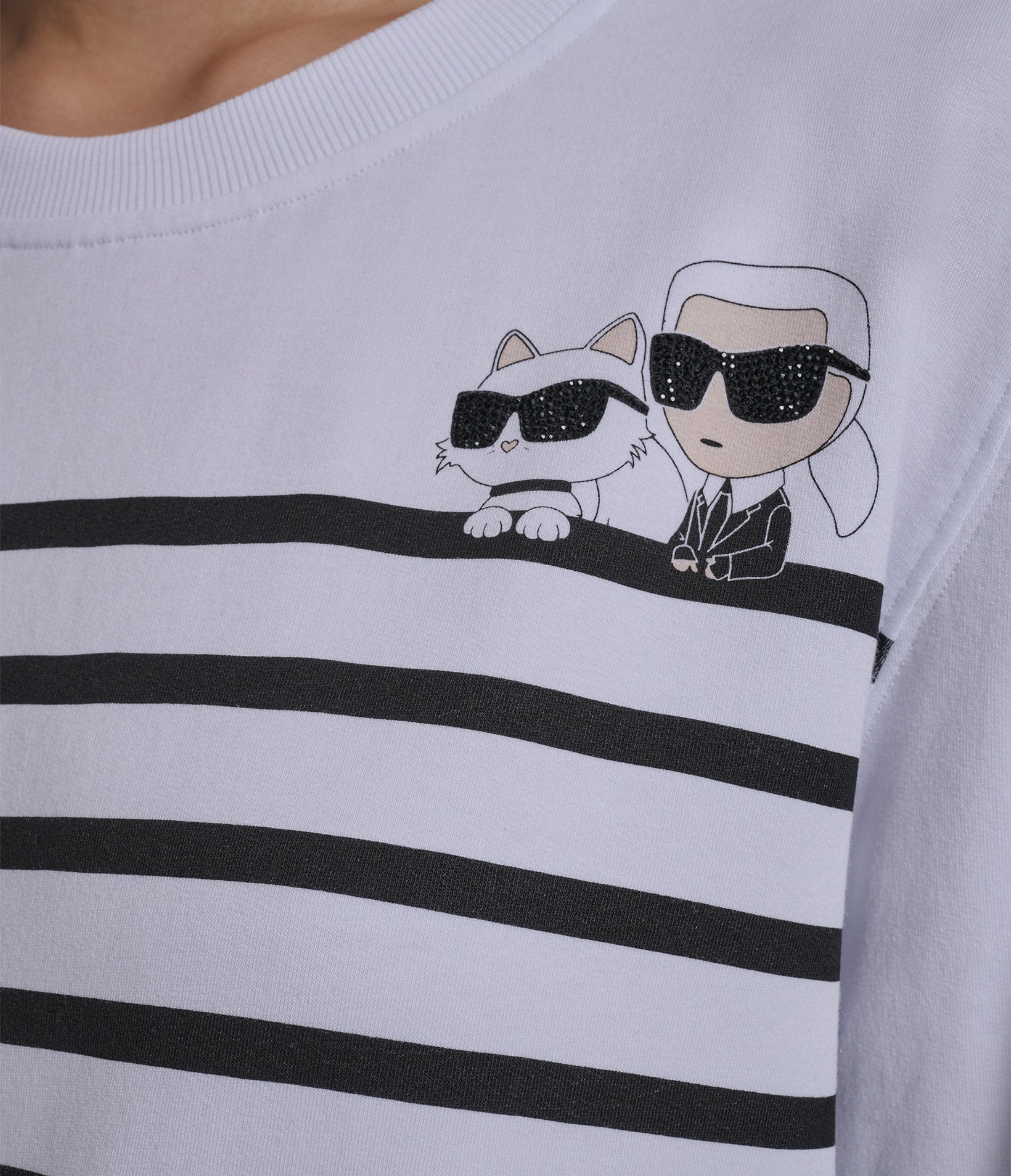 PEEKING DUO STRIPE SWEATSHIRT VIEW 6 | Women's Clothing PEEKING DUO STRIPE SWEATSHIRT VIEW 6 | Women's Clothing