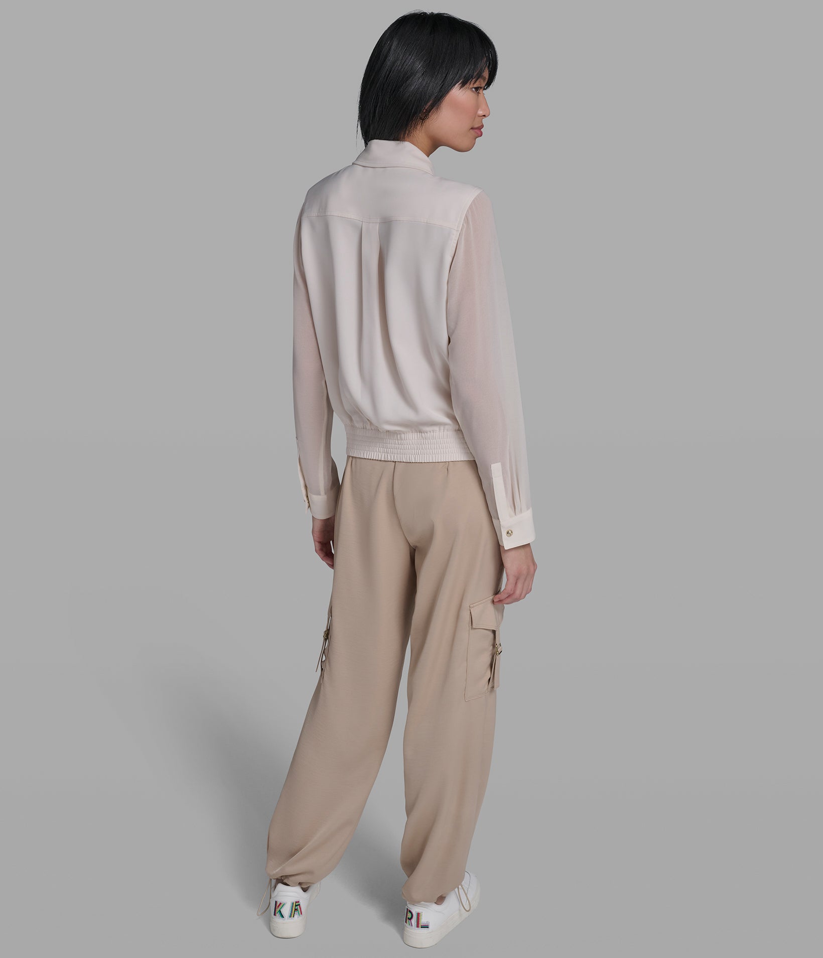 SILKY SHIRT JACKET VIEW 5 | Women's Tops & Sweaters SILKY SHIRT JACKET VIEW 5 | Women's Tops & Sweaters