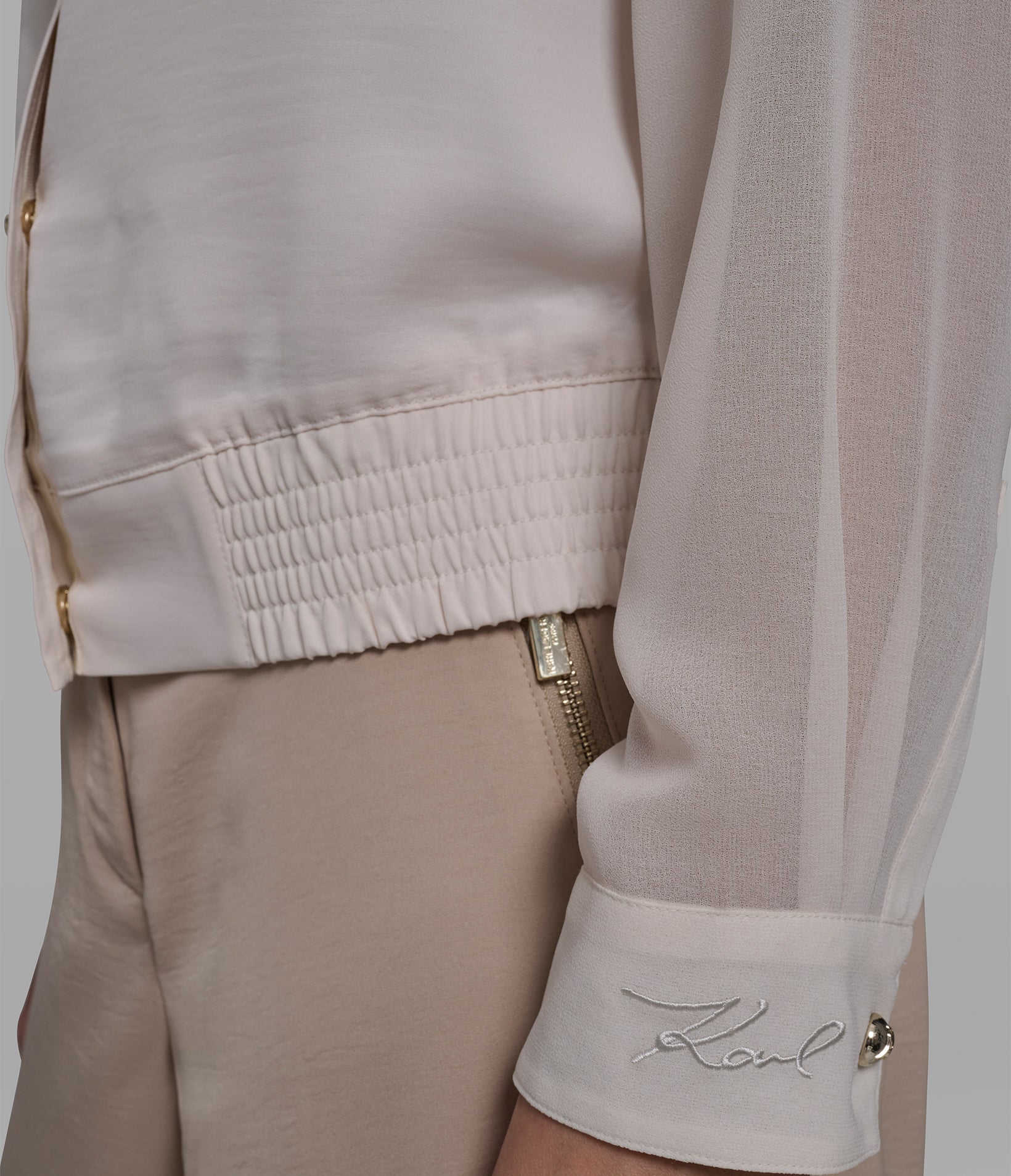 SILKY SHIRT JACKET VIEW 6 | Women's Tops & Sweaters SILKY SHIRT JACKET VIEW 6 | Women's Tops & Sweaters