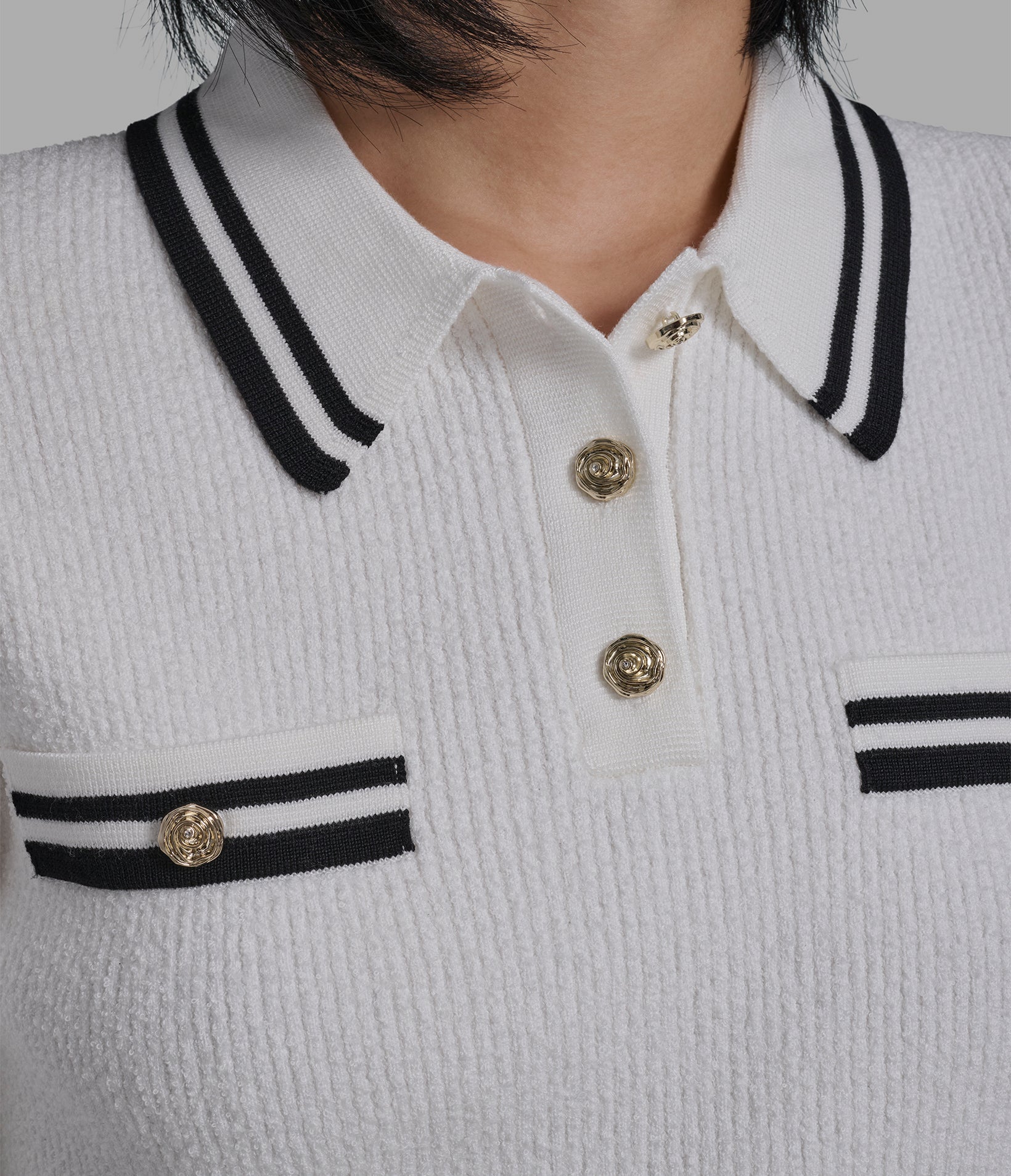 COLLARED SWEATER POLO VIEW 6 | Women's Tops & Sweaters COLLARED SWEATER POLO VIEW 6 | Women's Tops & Sweaters