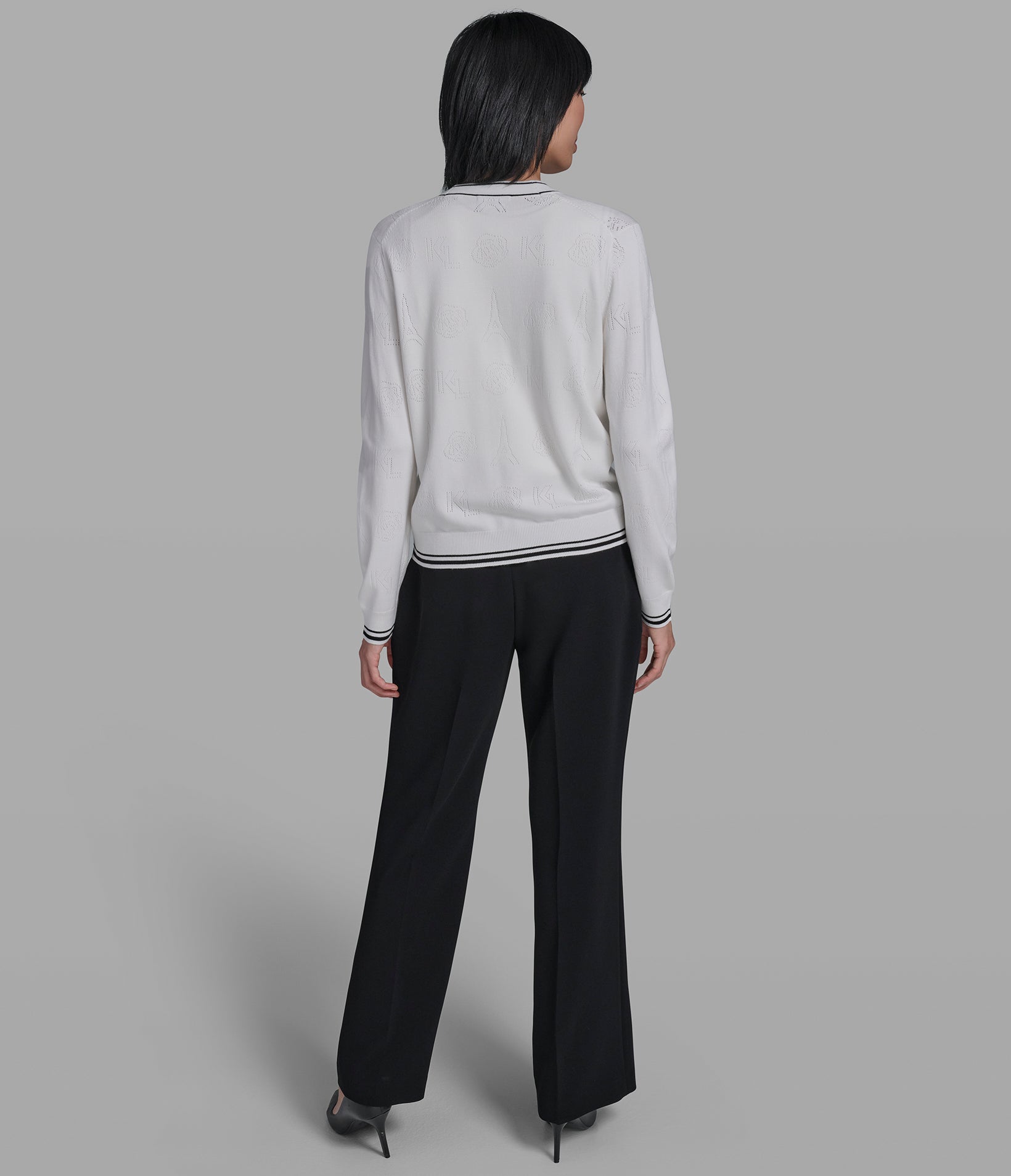 PERFORATED CARDIGAN VIEW 5 | Women's Tops & Sweaters PERFORATED CARDIGAN VIEW 5 | Women's Tops & Sweaters