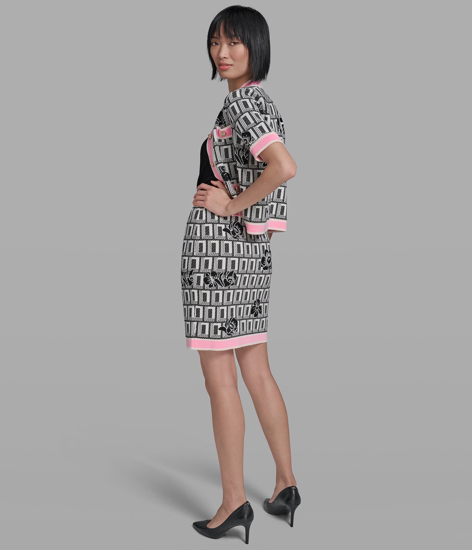 CO-ORD DOUBLE L SWEATER SKIRT VIEW 5 CO-ORD DOUBLE L SWEATER SKIRT VIEW 5