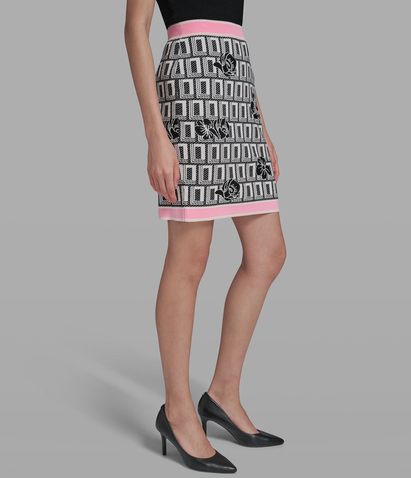 CO-ORD DOUBLE L SWEATER SKIRT VIEW 3 CO-ORD DOUBLE L SWEATER SKIRT VIEW 3