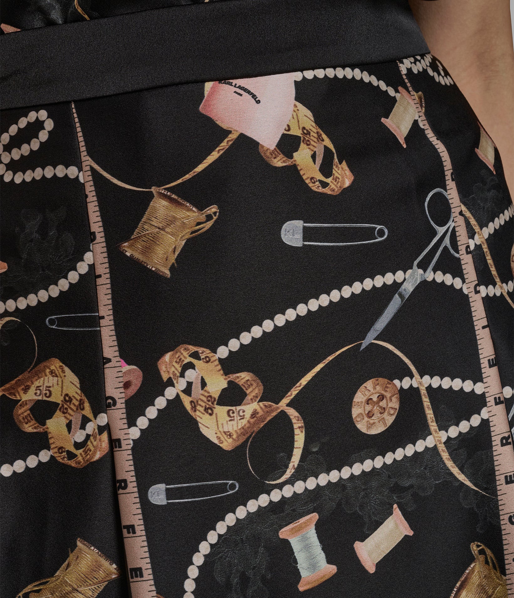 CO-ORD SILKY WHIMSY SKIRT VIEW 7 CO-ORD SILKY WHIMSY SKIRT VIEW 7