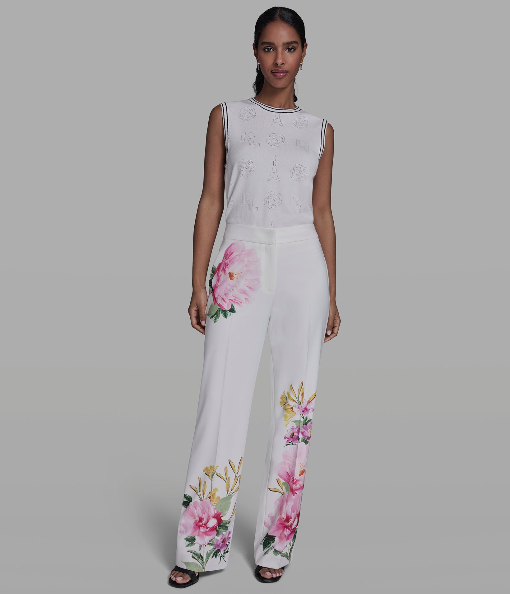 FLORAL STRAIGHT LEG PANT VIEW 4 | Women's Pants FLORAL STRAIGHT LEG PANT VIEW 4 | Women's Pants