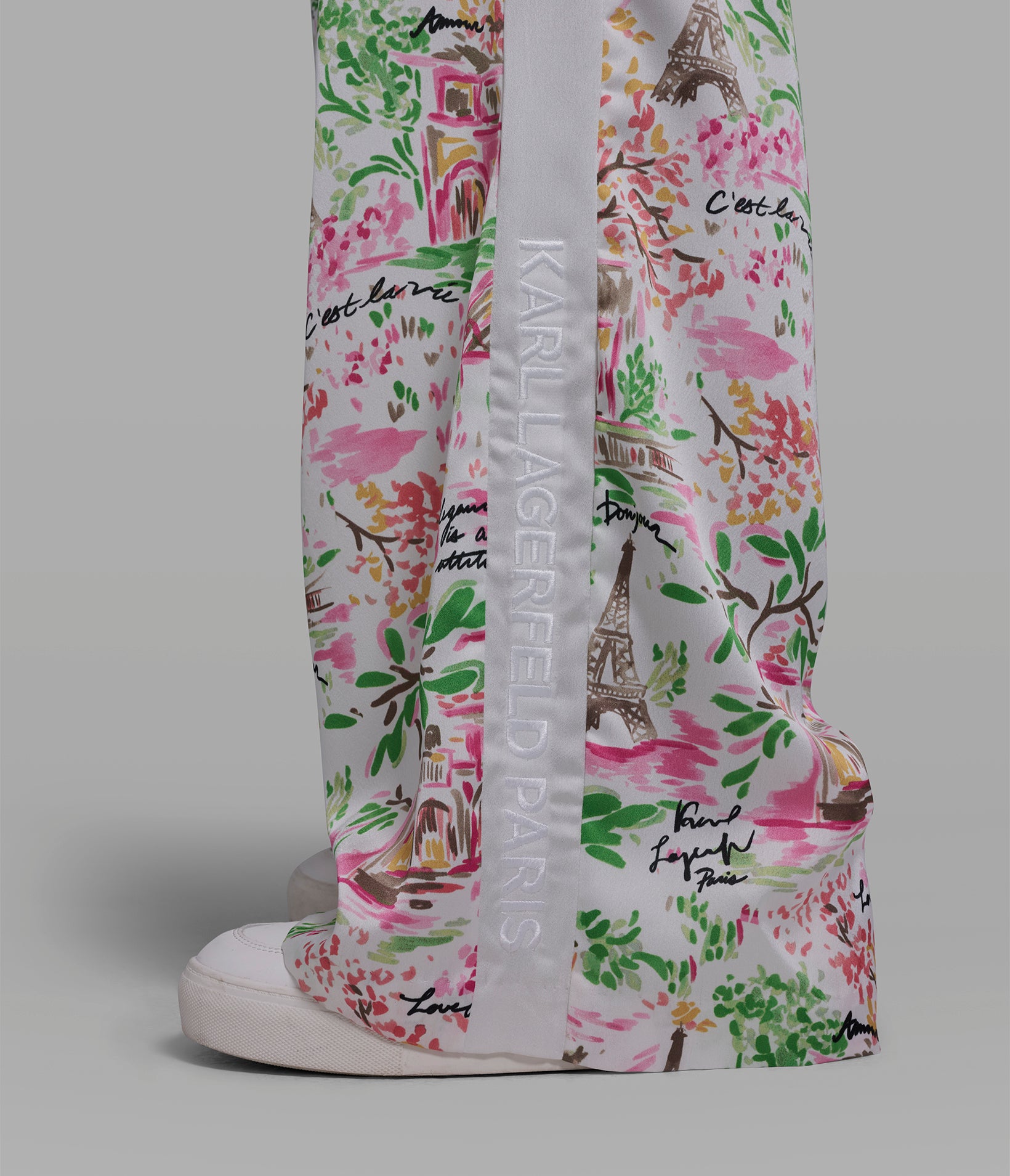 SATIN PRINTED FLORAL PANT VIEW 6 | Women's Pants & Skirts SATIN PRINTED FLORAL PANT VIEW 6 | Women's Pants & Skirts