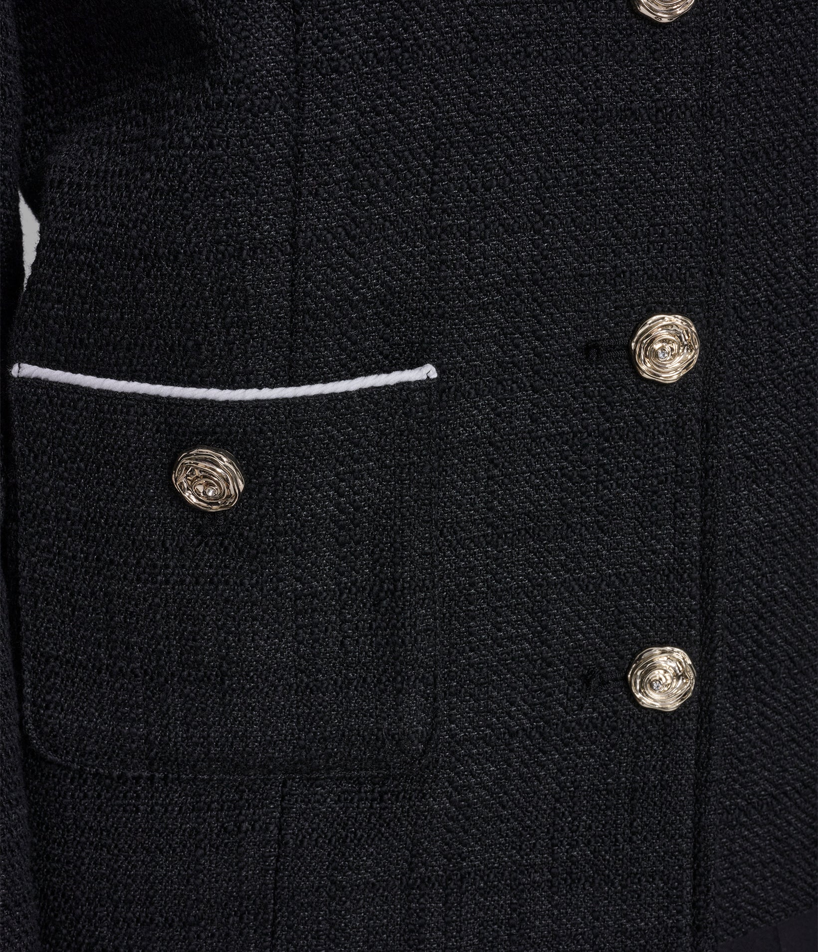 TWEED JACKET VARSITY WITH PIPING VIEW 6 | Women's Clothing TWEED JACKET VARSITY WITH PIPING VIEW 6 | Women's Clothing