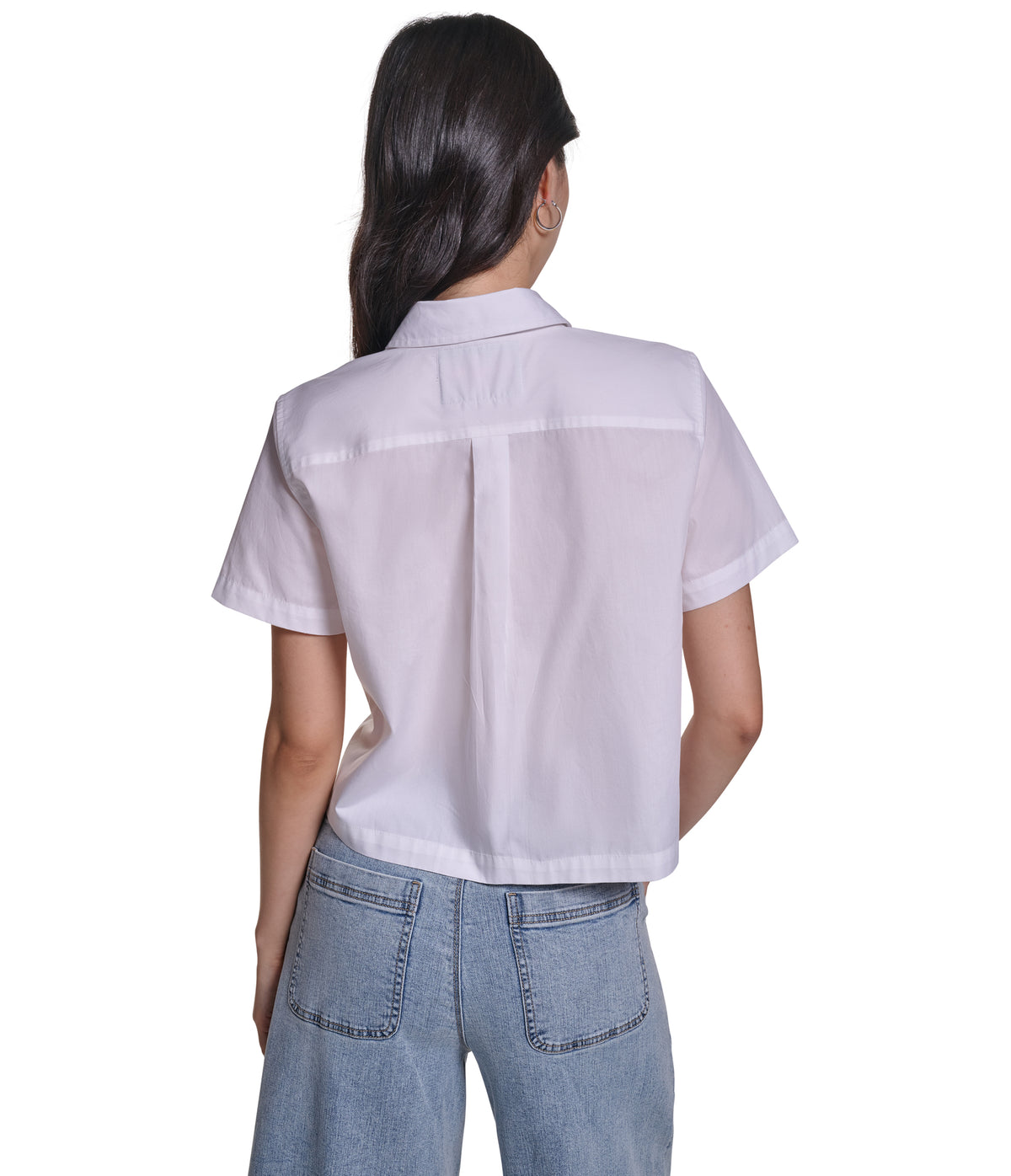 SHORT SLEEVE EMBROIDERED SHIRT VIEW 2 SHORT SLEEVE EMBROIDERED SHIRT VIEW 2