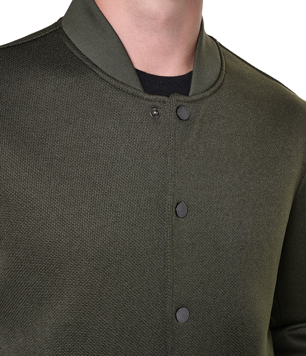 TEXTURED BOMBER JACKET VIEW 6 TEXTURED BOMBER JACKET VIEW 6