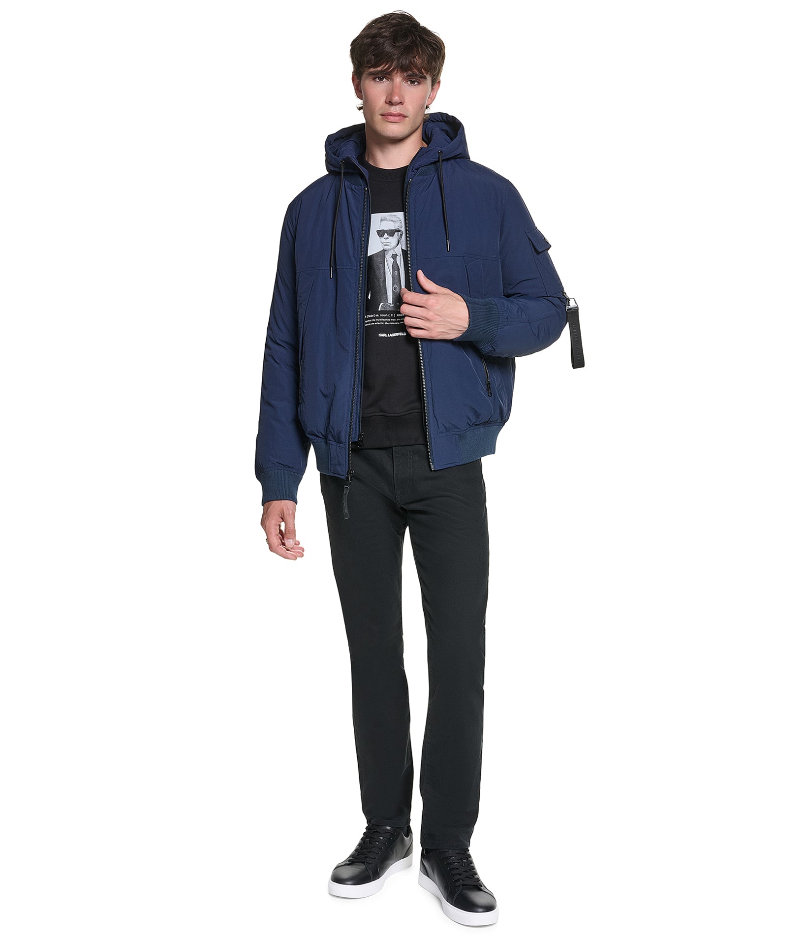 TASLON BOMBER JACKET VIEW 6 TASLON BOMBER JACKET VIEW 6