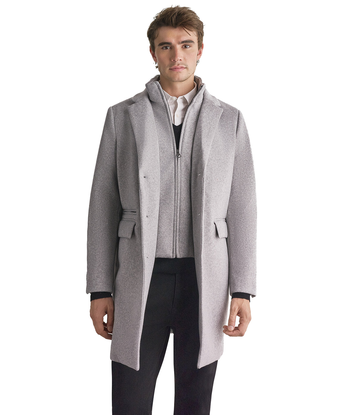 OVERCOAT WITH BIB VIEW 1 OVERCOAT WITH BIB VIEW 1
