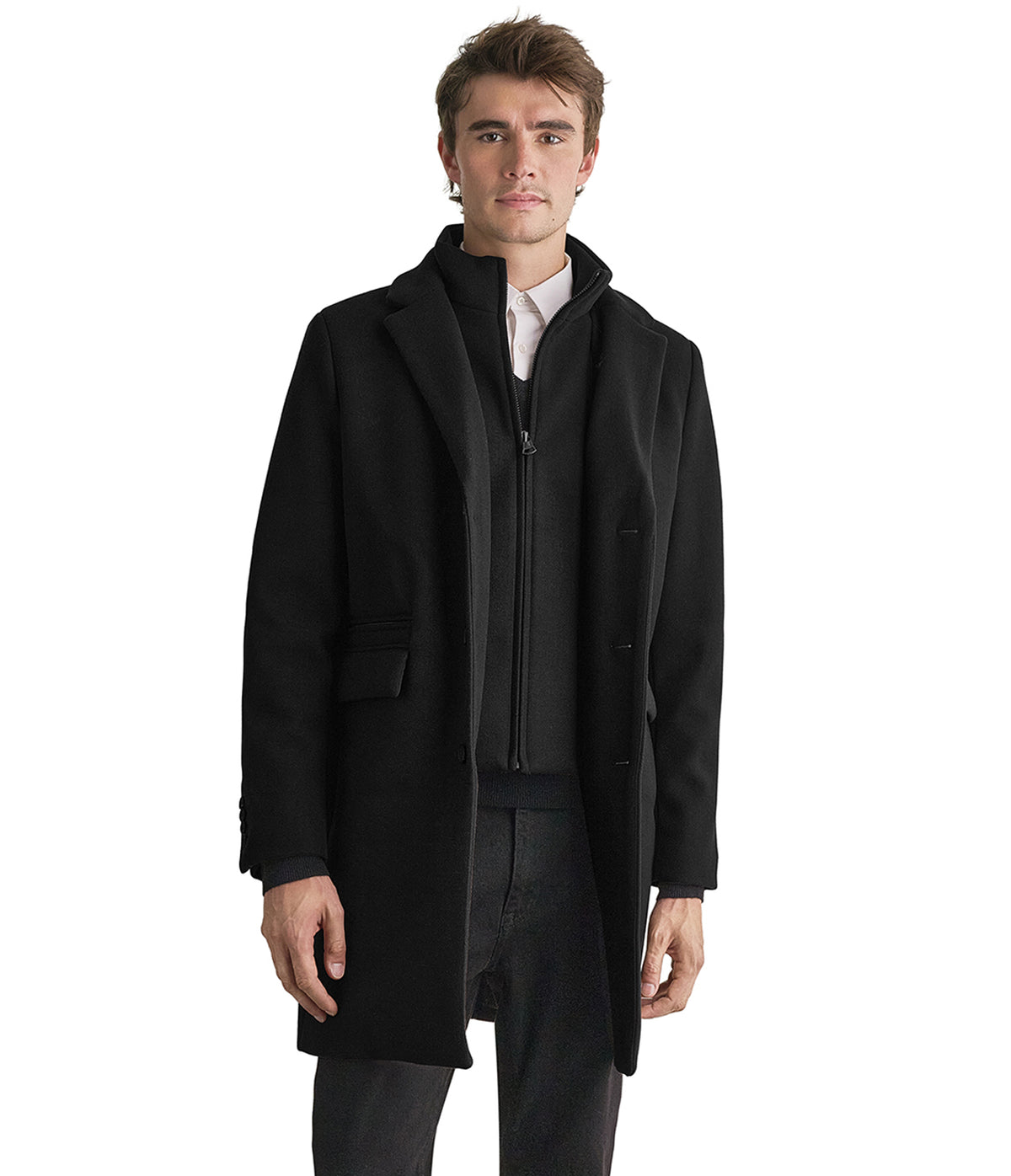 OVERCOAT WITH BIB VIEW 1 OVERCOAT WITH BIB VIEW 1
