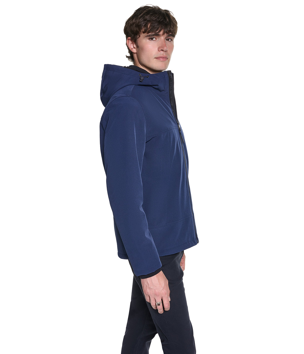 HOODED SHERPA LINED JACKET VIEW 3 HOODED SHERPA LINED JACKET VIEW 3