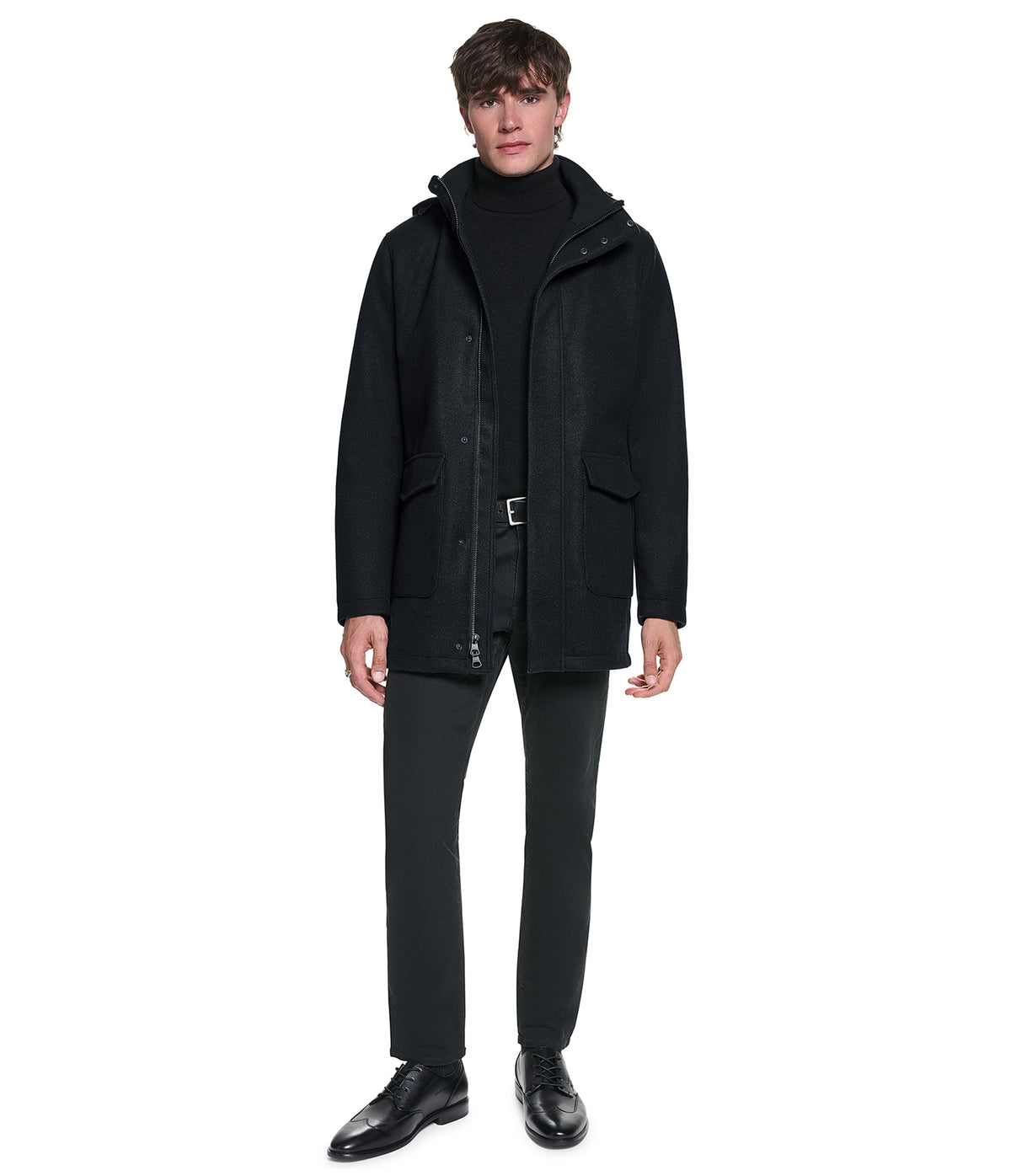 STADIUM COAT WITH PATCH POCKETS VIEW 6 STADIUM COAT WITH PATCH POCKETS VIEW 6