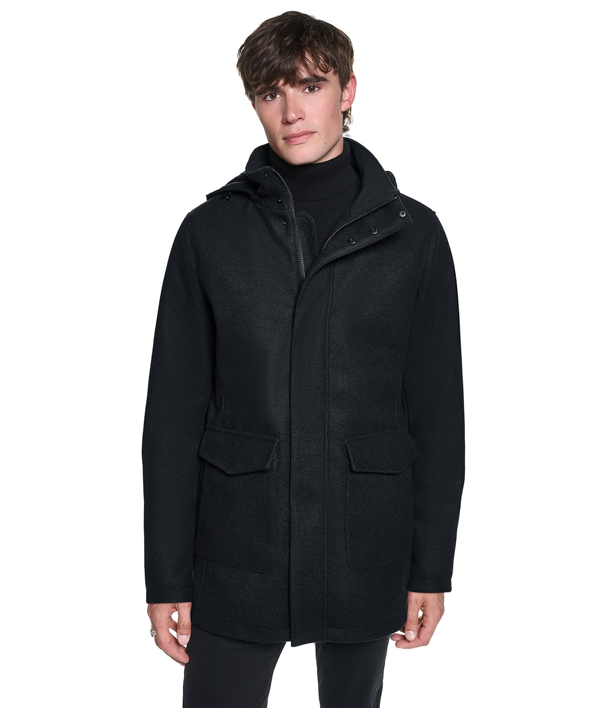 STADIUM COAT WITH PATCH POCKETS VIEW 2 STADIUM COAT WITH PATCH POCKETS VIEW 2