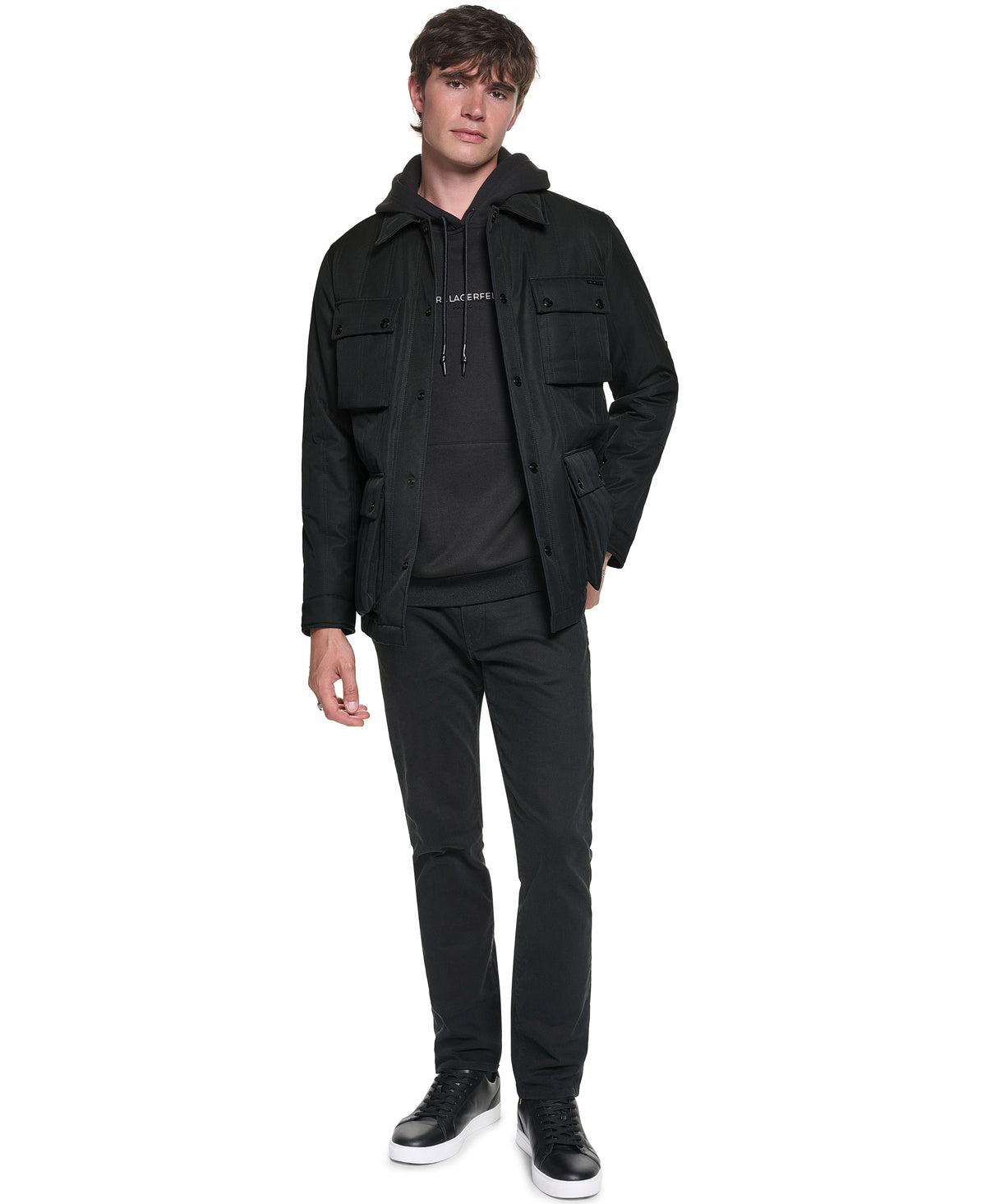 QUILTED SHIRT JACKET VIEW 4 QUILTED SHIRT JACKET VIEW 4