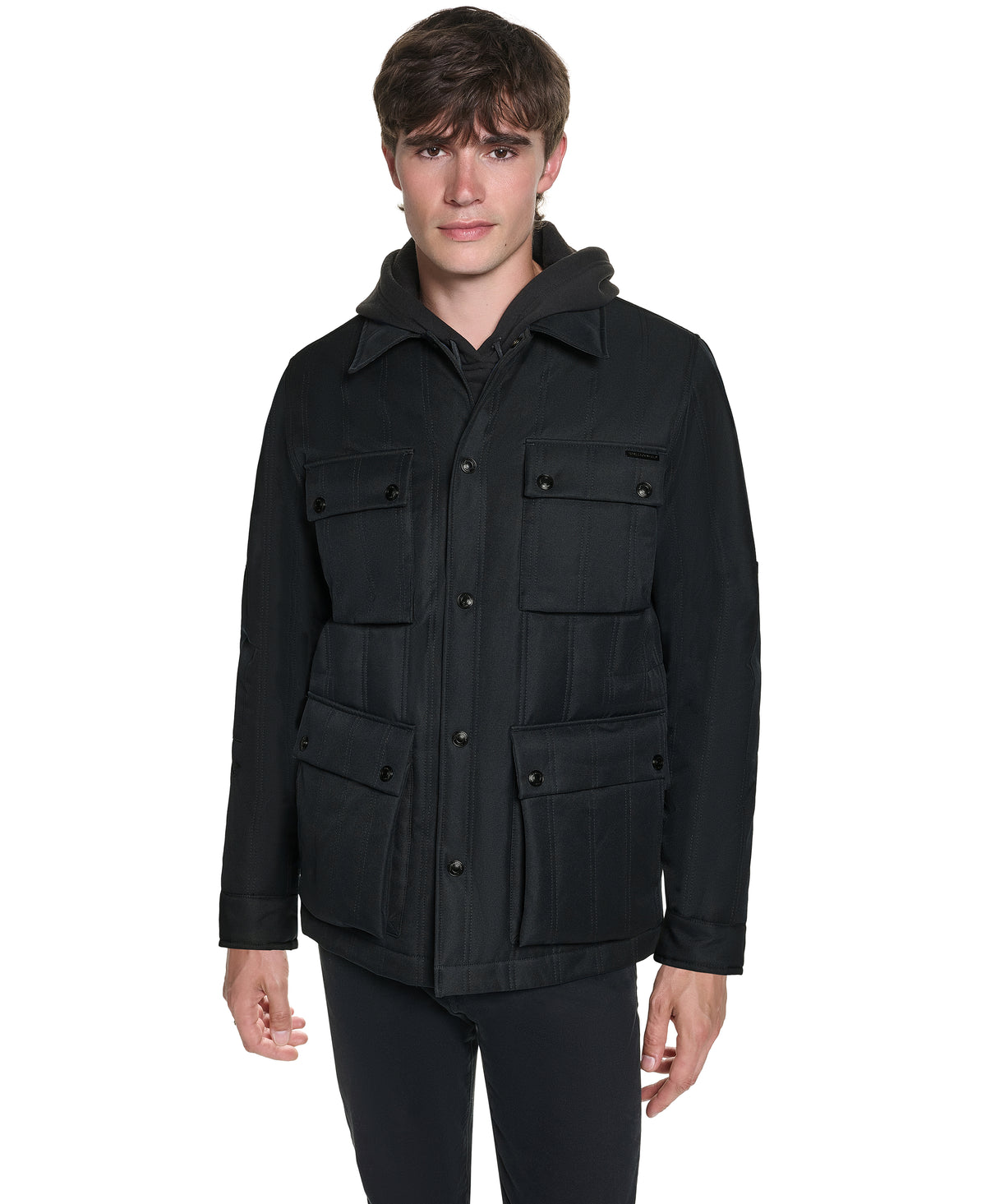 QUILTED SHIRT JACKET VIEW 1 QUILTED SHIRT JACKET VIEW 1