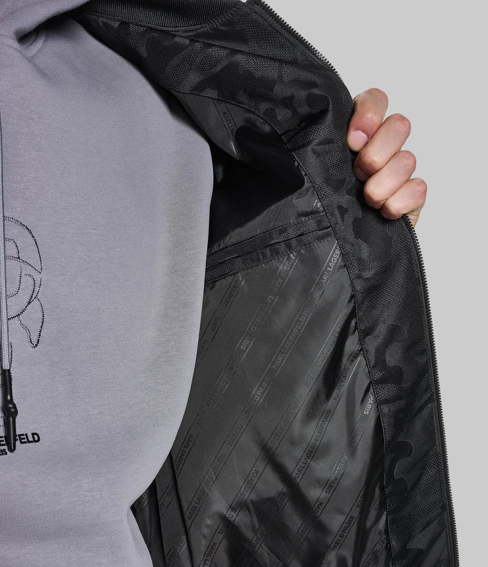 CAMO BOMBER JACKET VIEW 7 CAMO BOMBER JACKET VIEW 7