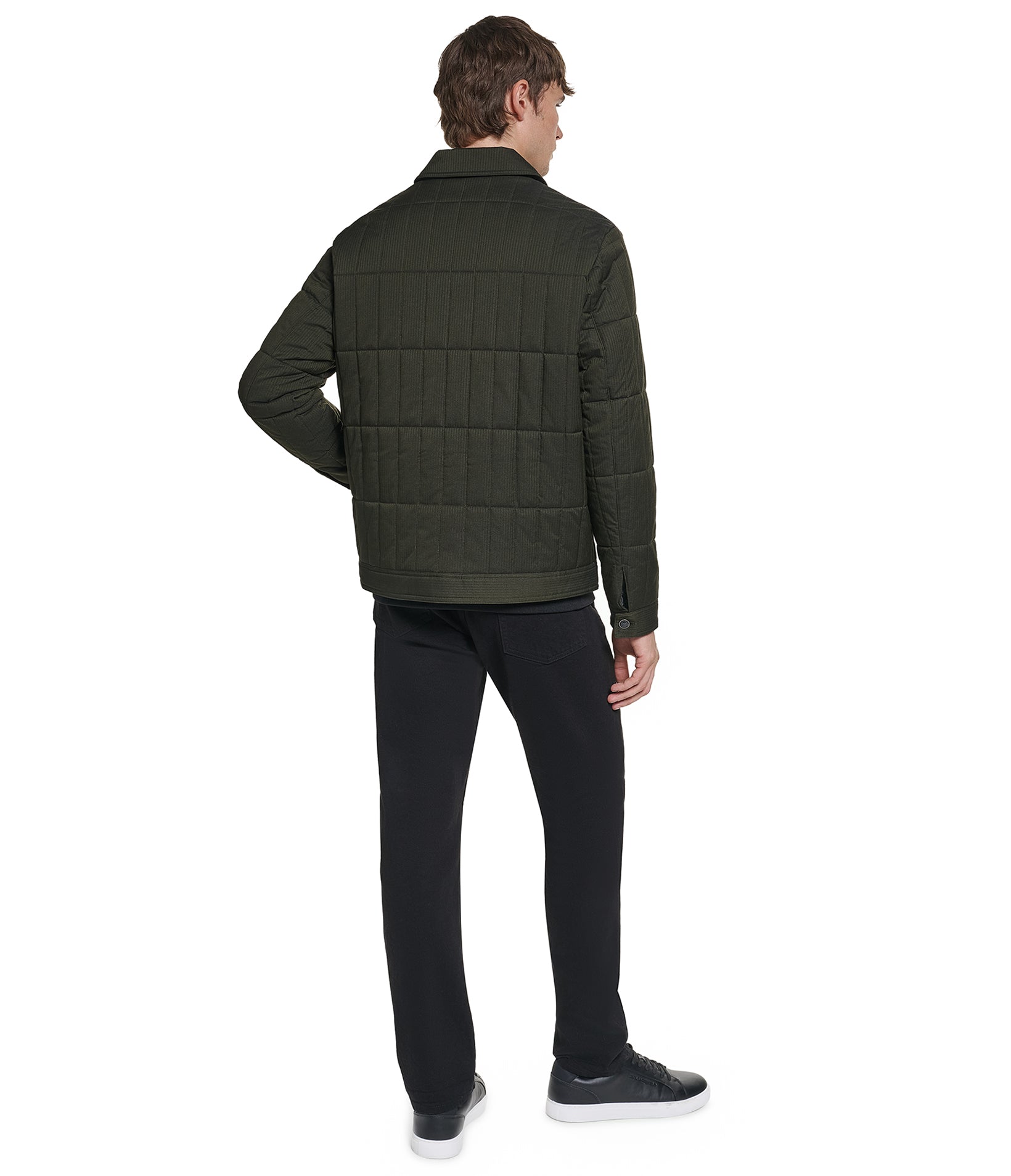QUILTED SHIRT JACKET VIEW 5 | New Men's Arrivals QUILTED SHIRT JACKET VIEW 5 | New Men's Arrivals