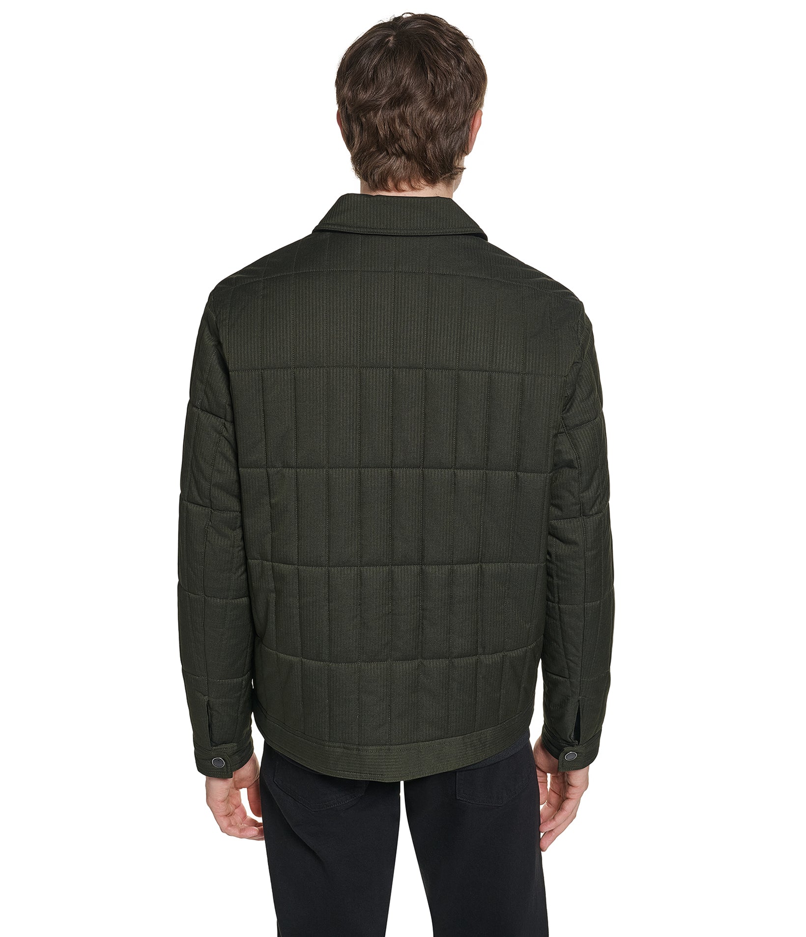 QUILTED SHIRT JACKET View 2 | Men's Clothing QUILTED SHIRT JACKET View 2 | Men's Clothing