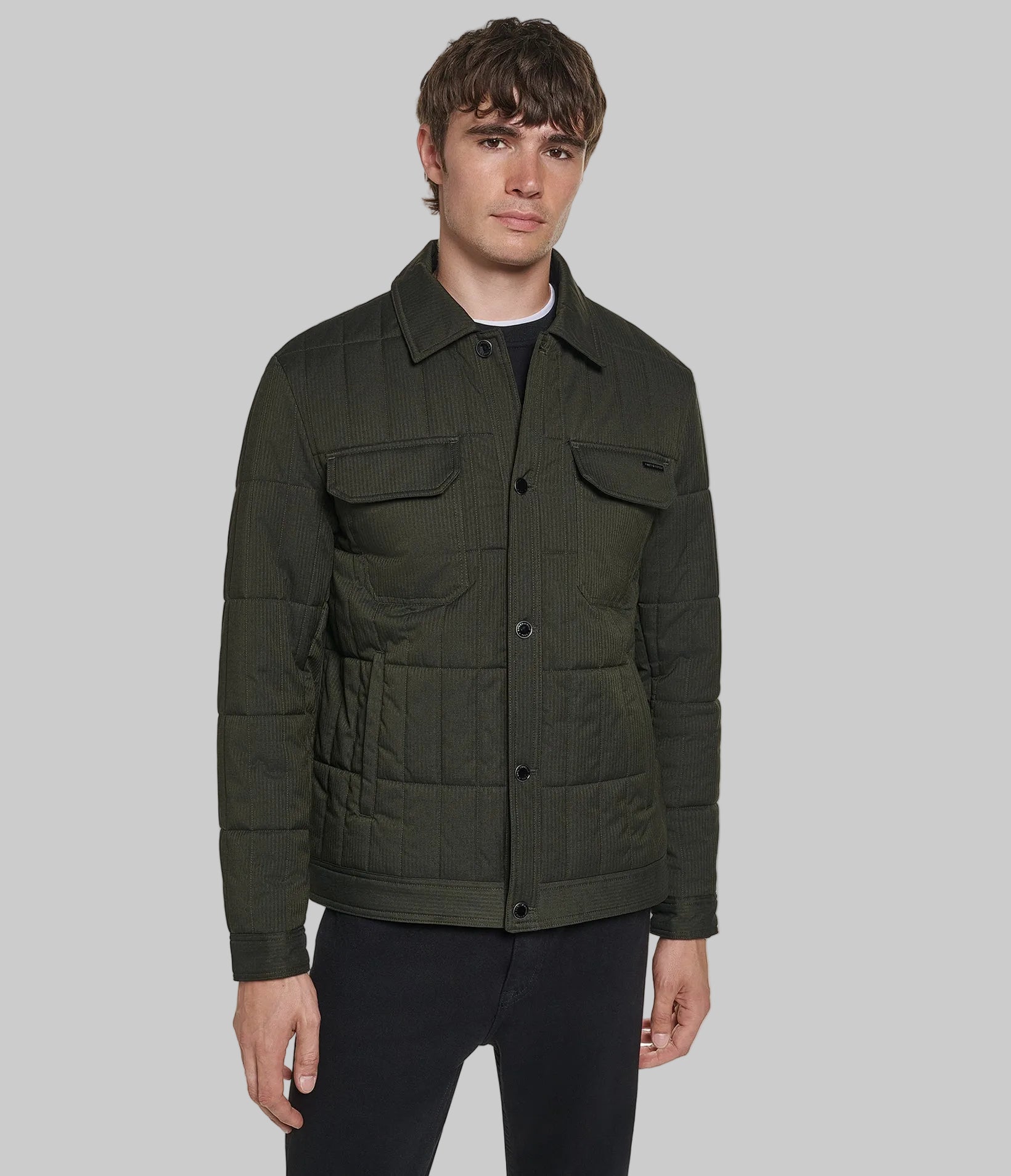 QUILTED SHIRT JACKET View 1 | Holiday Sale QUILTED SHIRT JACKET View 1 | Holiday Sale