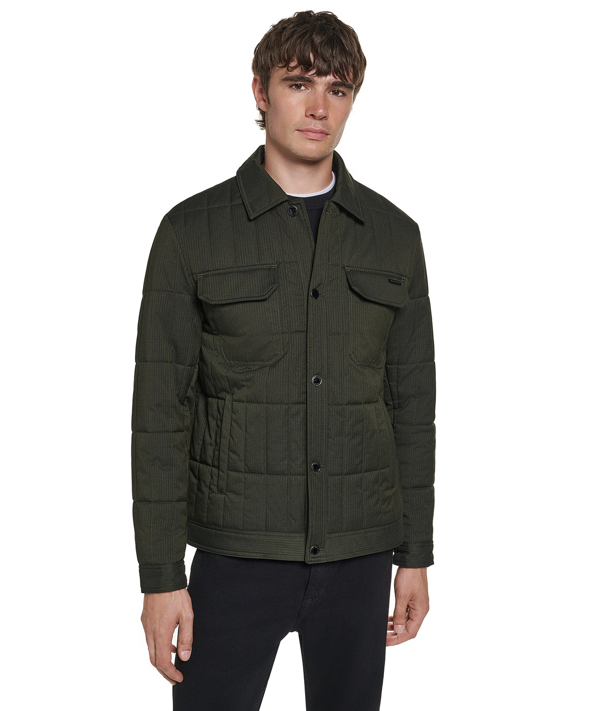 QUILTED SHIRT JACKET View 1 | Men's Clothing QUILTED SHIRT JACKET View 1 | Men's Clothing
