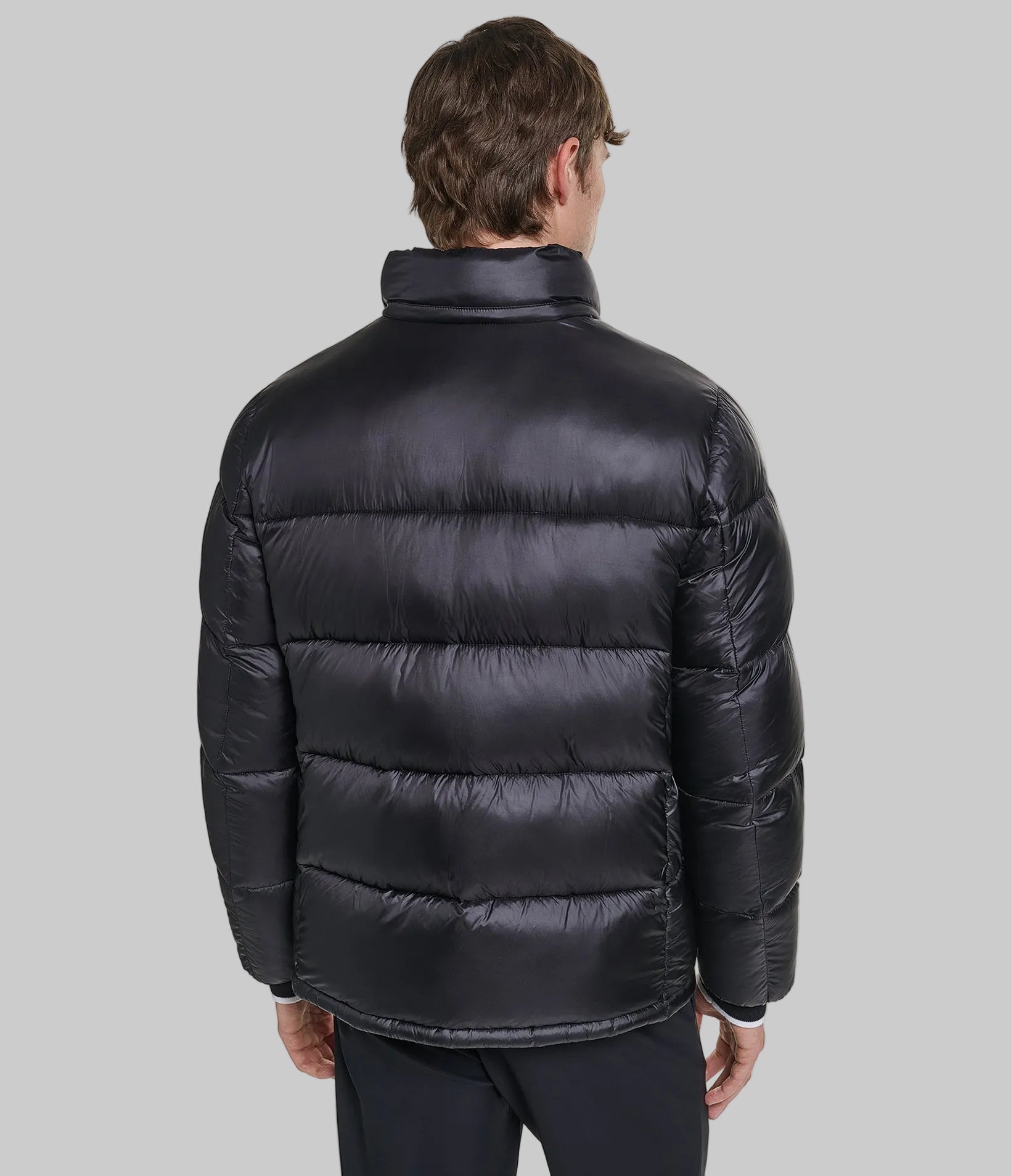 HOODED QUILTED SHORT PUFFER VIEW 2 HOODED QUILTED SHORT PUFFER VIEW 2