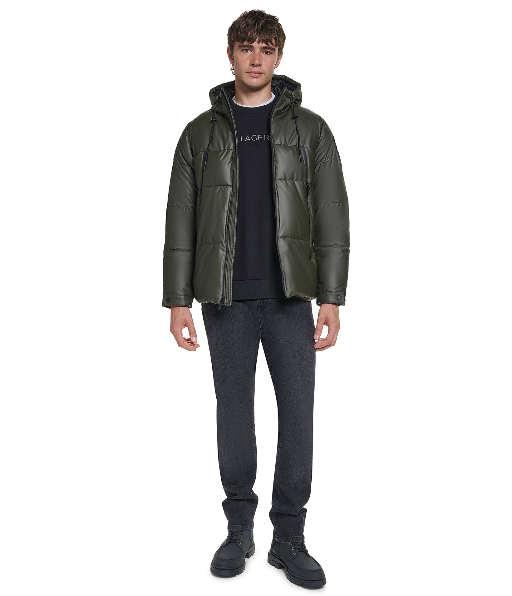 WATER RESISTANT PUFFER JACKET View 1 | MEN'S FALL COLLECTION WATER RESISTANT PUFFER JACKET View 1 | MEN'S FALL COLLECTION