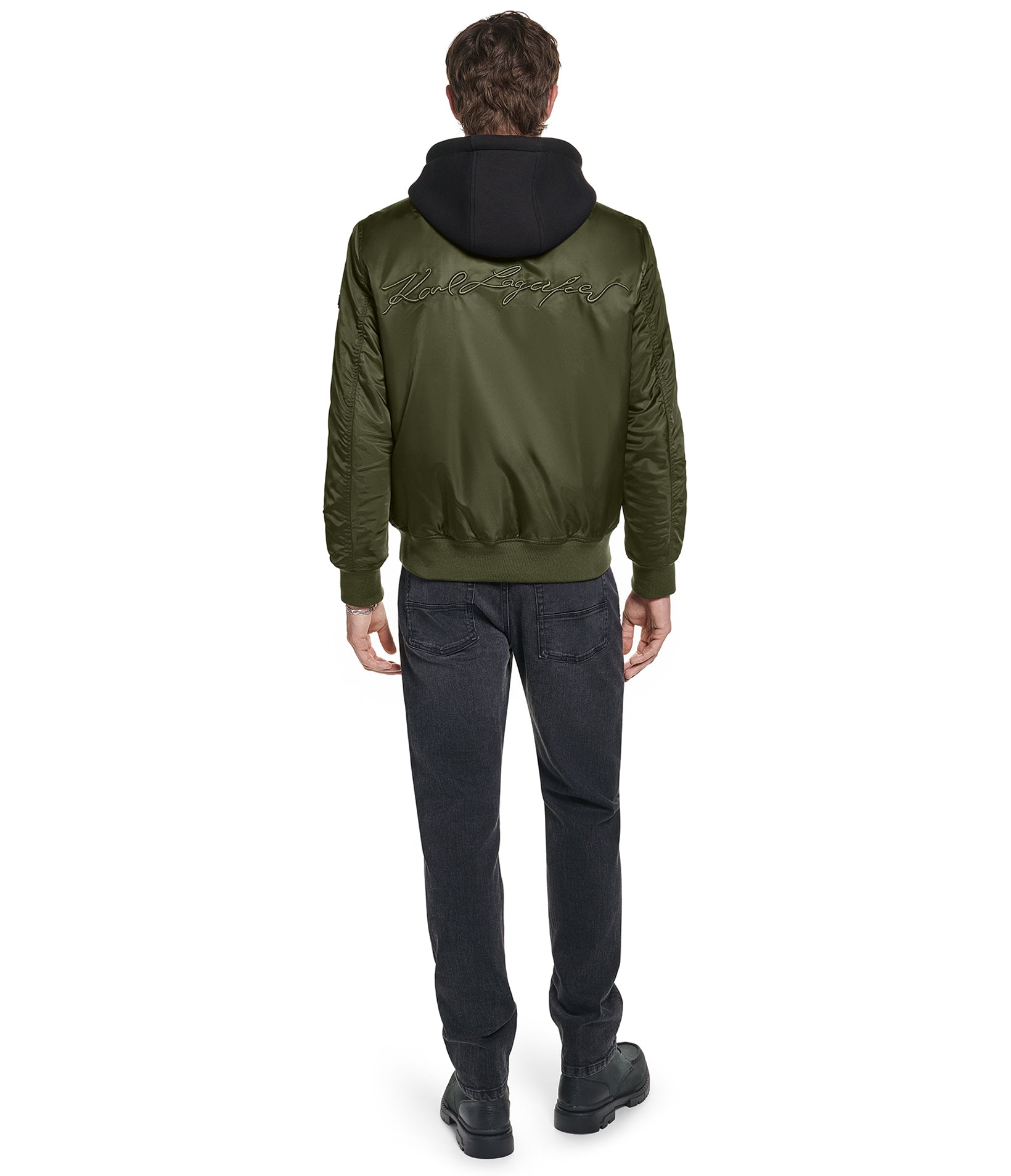 SIGNATURE BOMBER JACKET VIEW 5 SIGNATURE BOMBER JACKET VIEW 5
