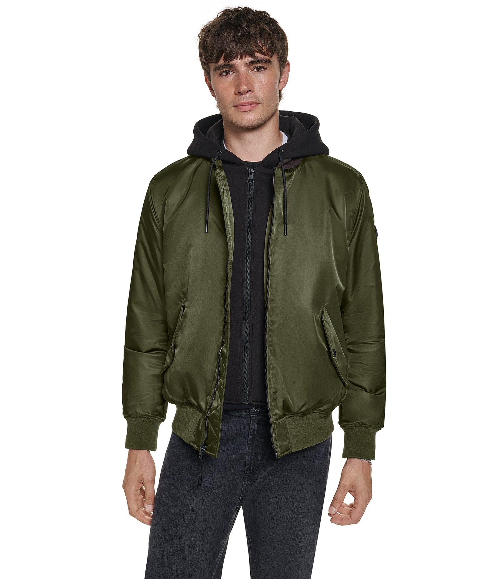 SIGNATURE BOMBER JACKET VIEW 1 SIGNATURE BOMBER JACKET VIEW 1