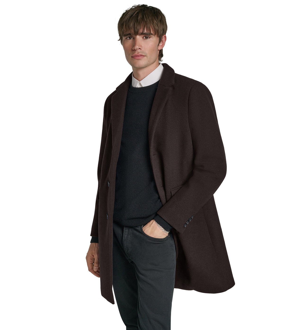 OVERCOAT WITH BIB VIEW 3 | Men's Coats & Jackets OVERCOAT WITH BIB VIEW 3 | Men's Coats & Jackets