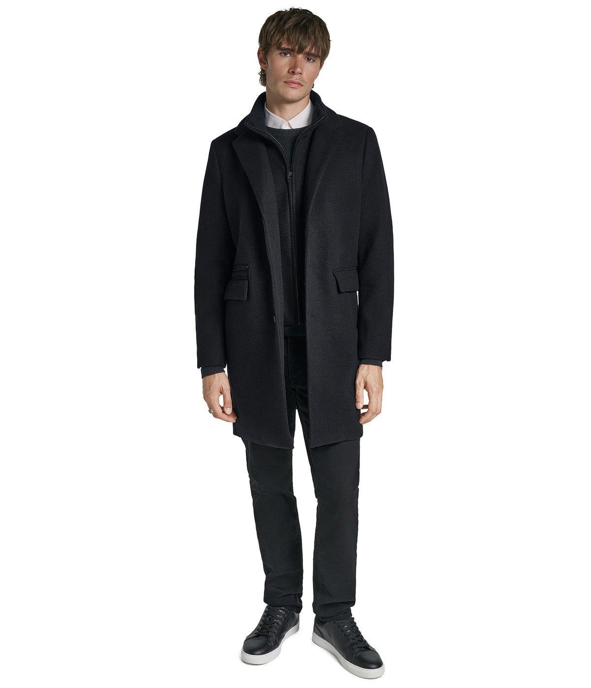 OVERCOAT WITH BIB VIEW 7 | Men's Coats & Jackets OVERCOAT WITH BIB VIEW 7 | Men's Coats & Jackets
