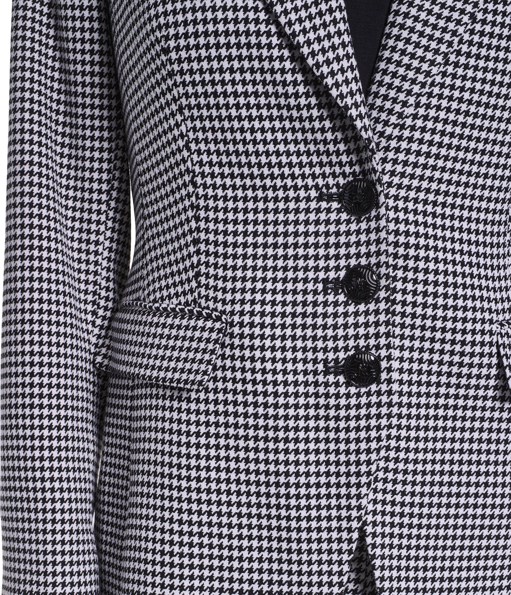 CO-ORD HOUSTOOTH CONTRAST LAPEL BLAZER VIEW 8 CO-ORD HOUSTOOTH CONTRAST LAPEL BLAZER VIEW 8