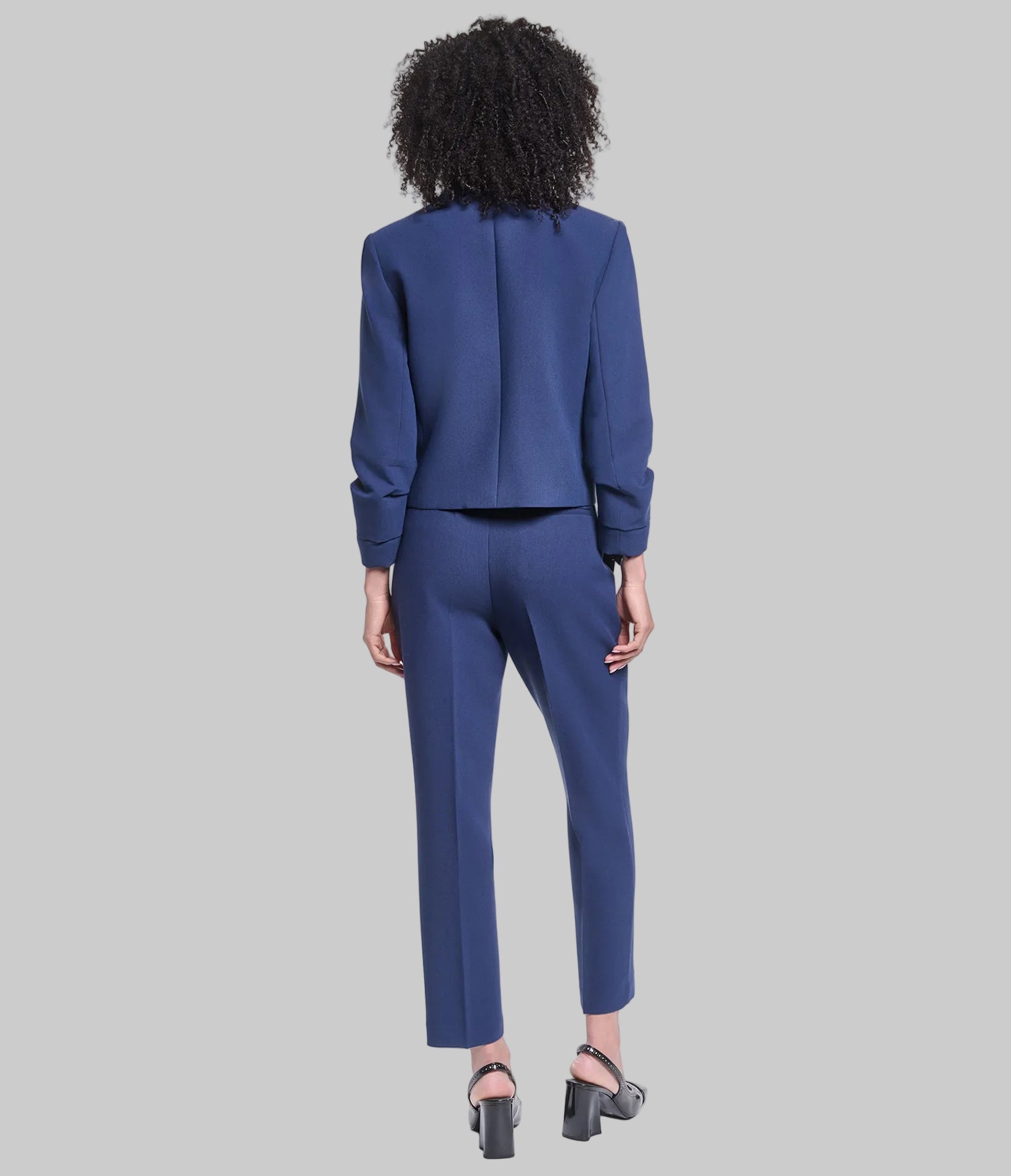 CO-ORD WOVEN CROPPED BLAZER VIEW 6 CO-ORD WOVEN CROPPED BLAZER VIEW 6