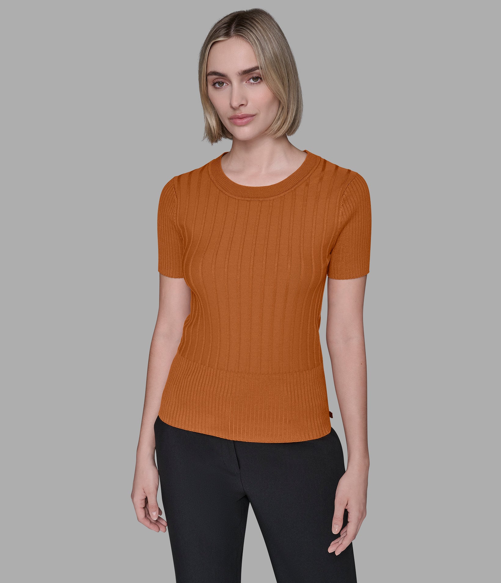 SHORT-SLEEVE SWEATER View 1 | Women's Clothing SHORT-SLEEVE SWEATER View 1 | Women's Clothing