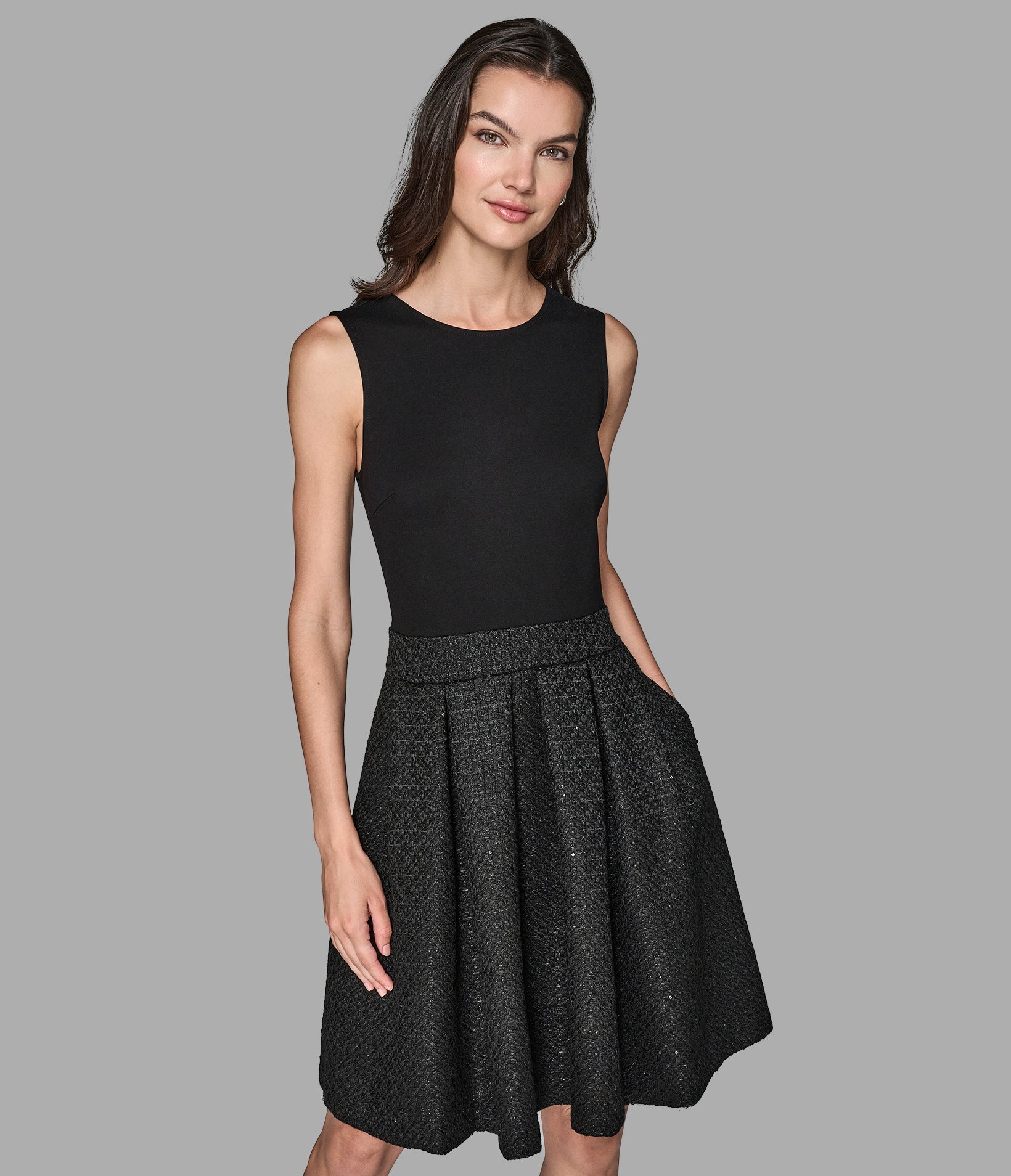 FIT AND FLARE DRESS VIEW 4 | Women's Clothing FIT AND FLARE DRESS VIEW 4 | Women's Clothing