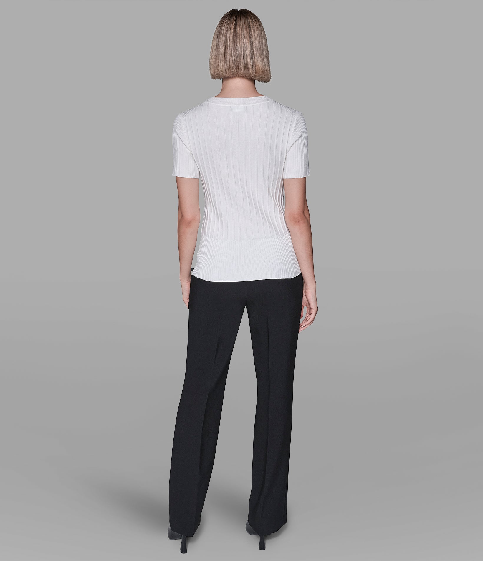 SHORT SLEEVE SWEATER SHELL View 2 | Women's Clothing SHORT SLEEVE SWEATER SHELL View 2 | Women's Clothing