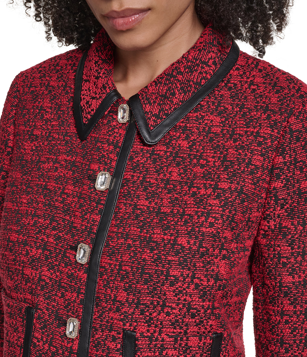 TWEED CROPPED BLAZER VIEW 6 TWEED CROPPED BLAZER VIEW 6