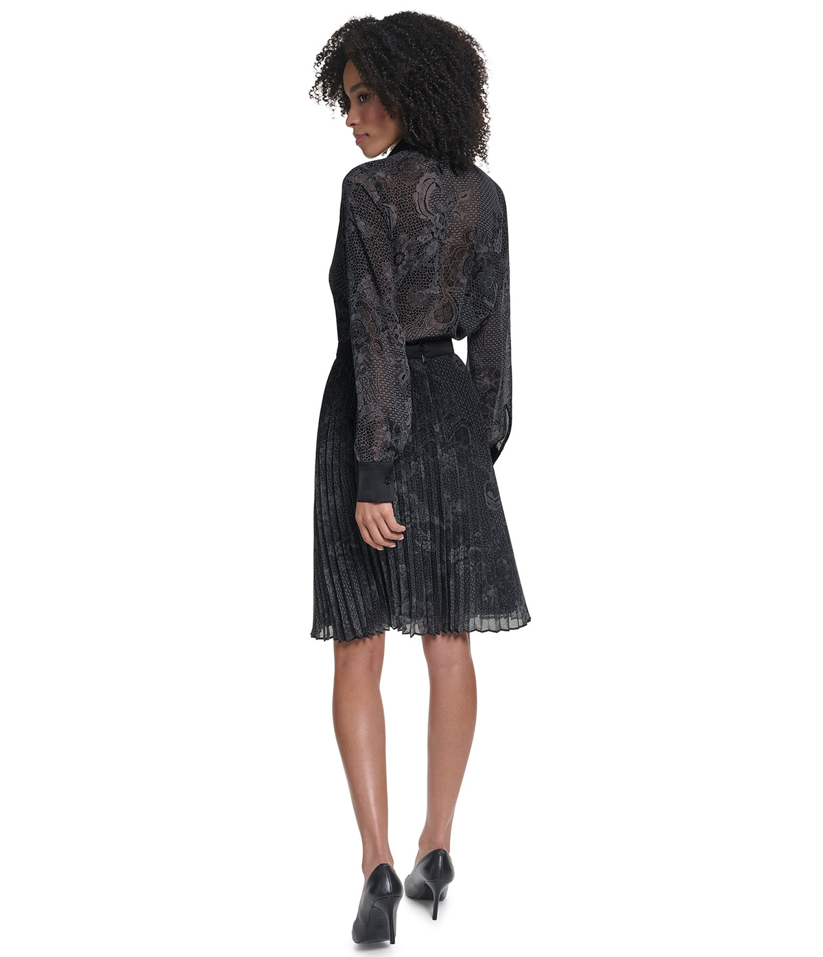 PARIS PRINT PLEATED MINI SKIRT VIEW 5 PARIS PRINT PLEATED MINI SKIRT VIEW 5