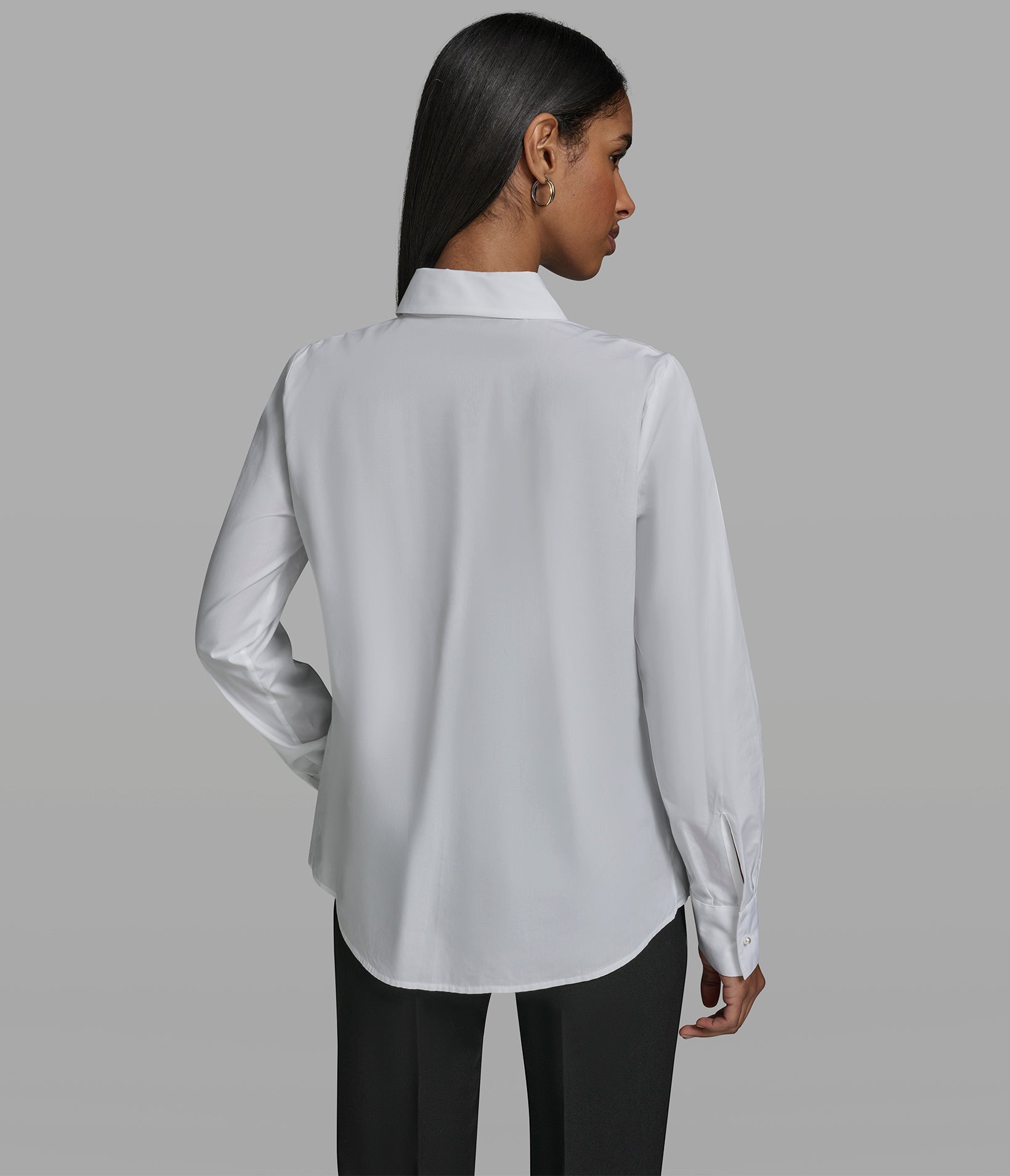 EMBELLISHED POPLIN SHIRT VIEW 3 | Women's Tops & Sweaters EMBELLISHED POPLIN SHIRT VIEW 3 | Women's Tops & Sweaters