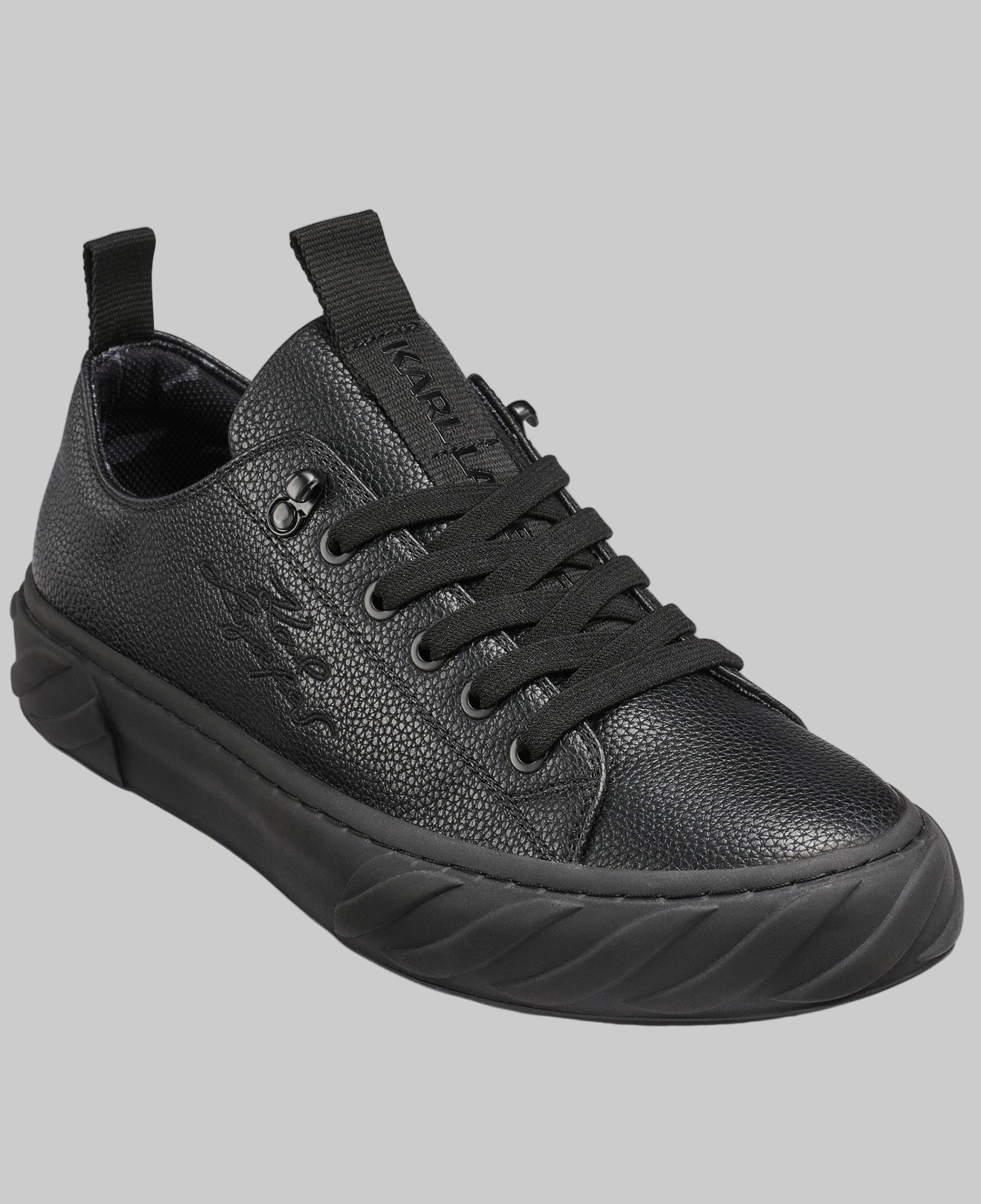 LOW PROFILE LEATHER SNEAKER WITH SIDE LOGO View 2 | Men's Sneakers LOW PROFILE LEATHER SNEAKER WITH SIDE LOGO View 2 | Men's Sneakers